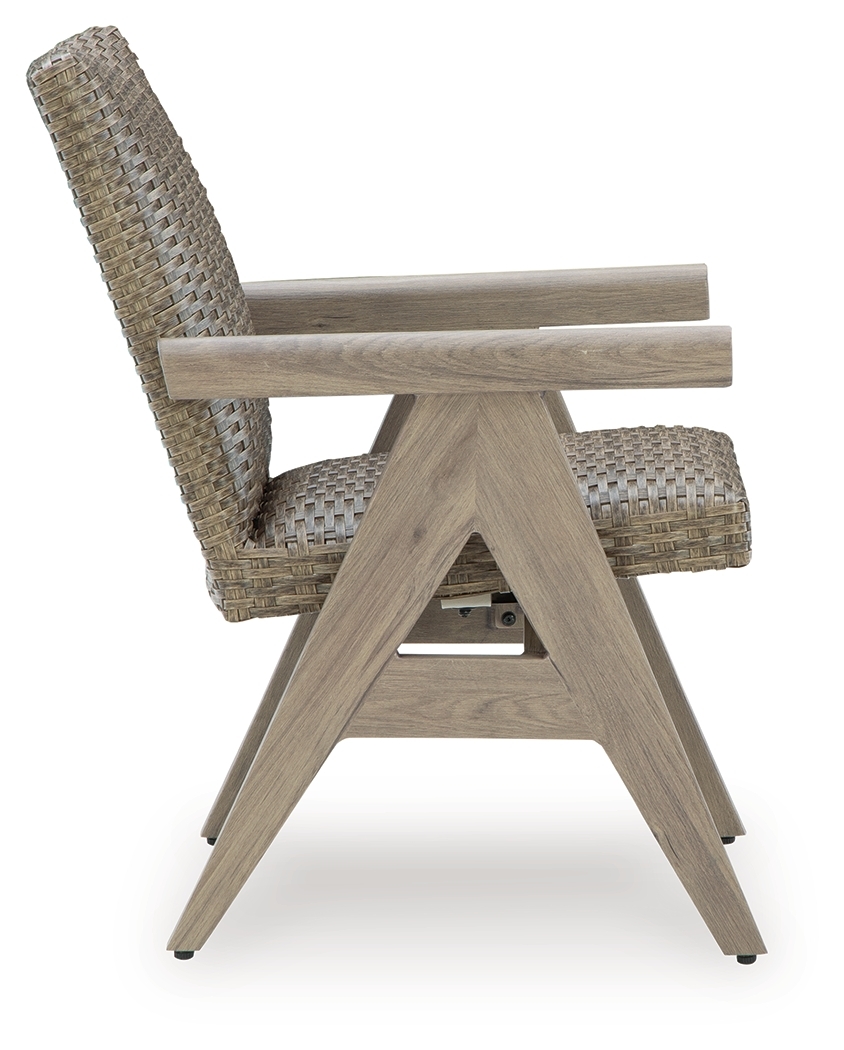 Cliff Trails - Rocking Arm Chair (Set of 2) - Beige - Image 5