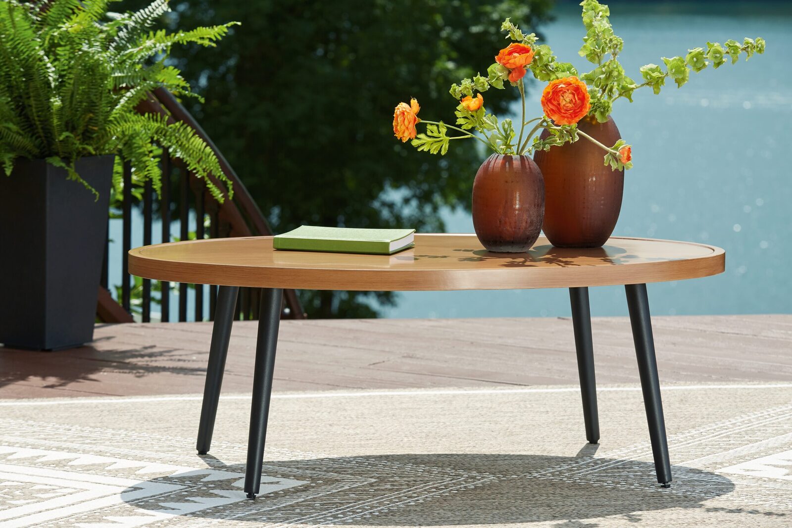 Horizon Hall - Cocktail Table - Two-tone Brown - Image 2