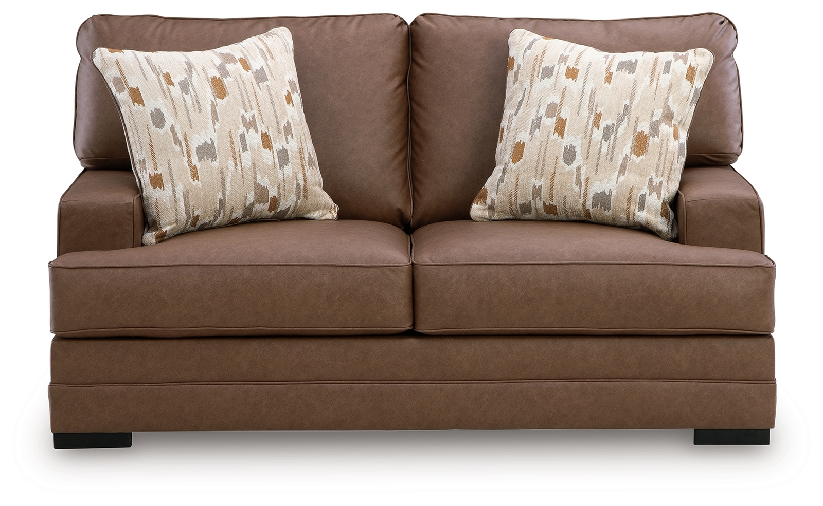 VillaCourt - Loveseat - Caramel - Image 3