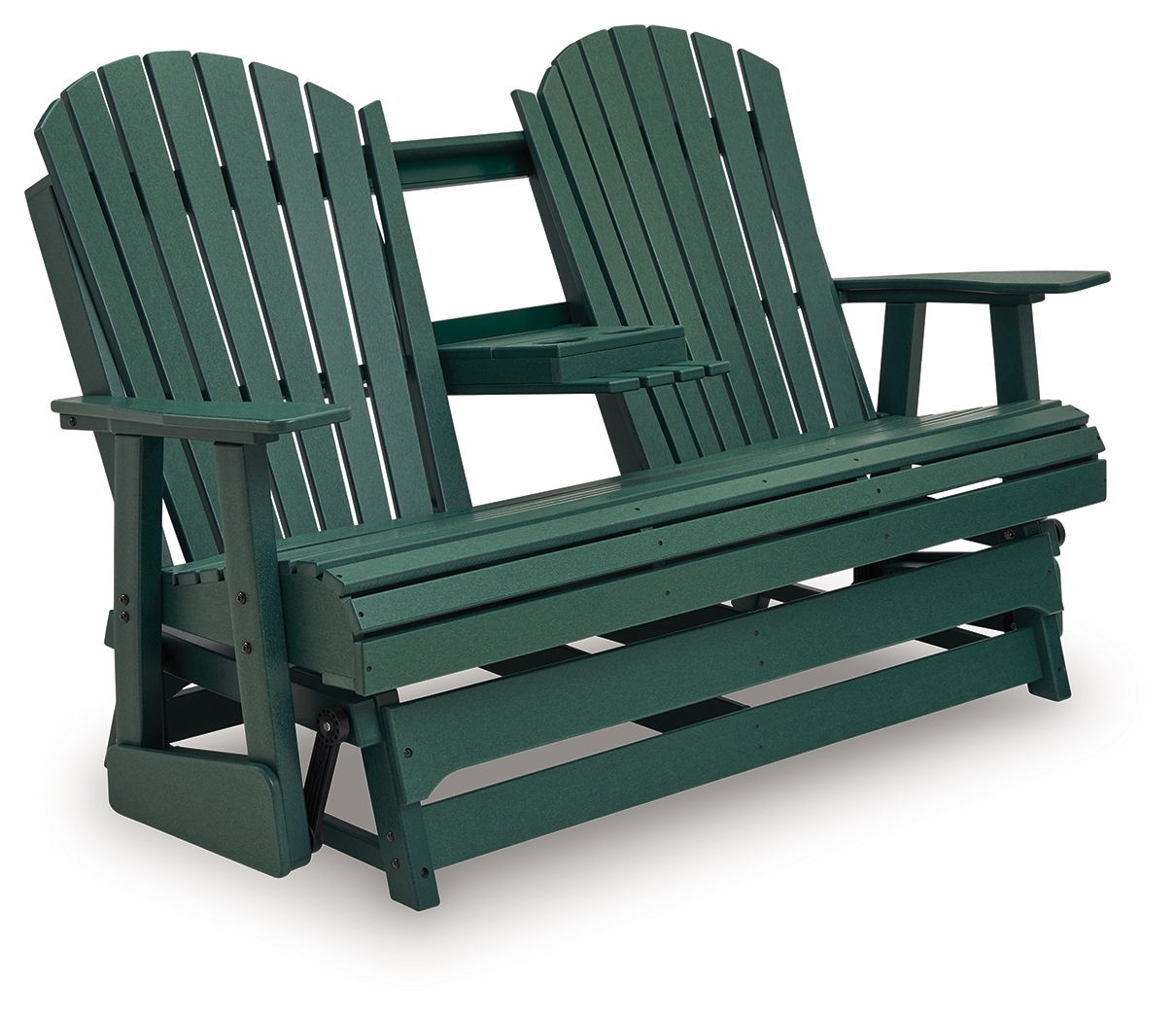 Shell Beach - Loveseat Glider - Green - Image 3