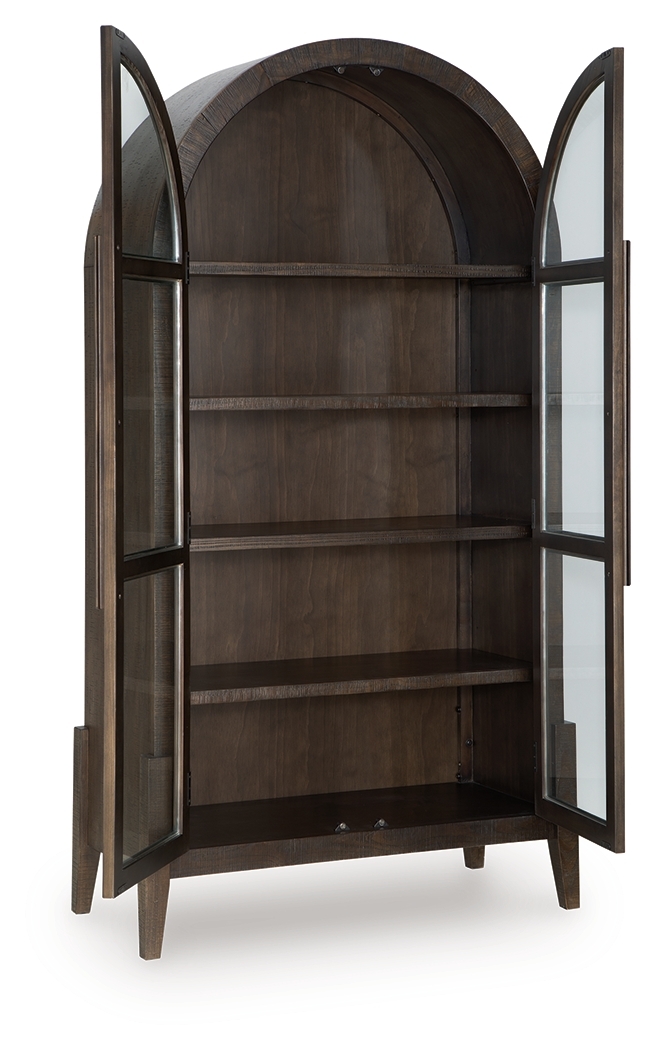 Benhall - Accent Cabinet - Dark Brown - Image 3