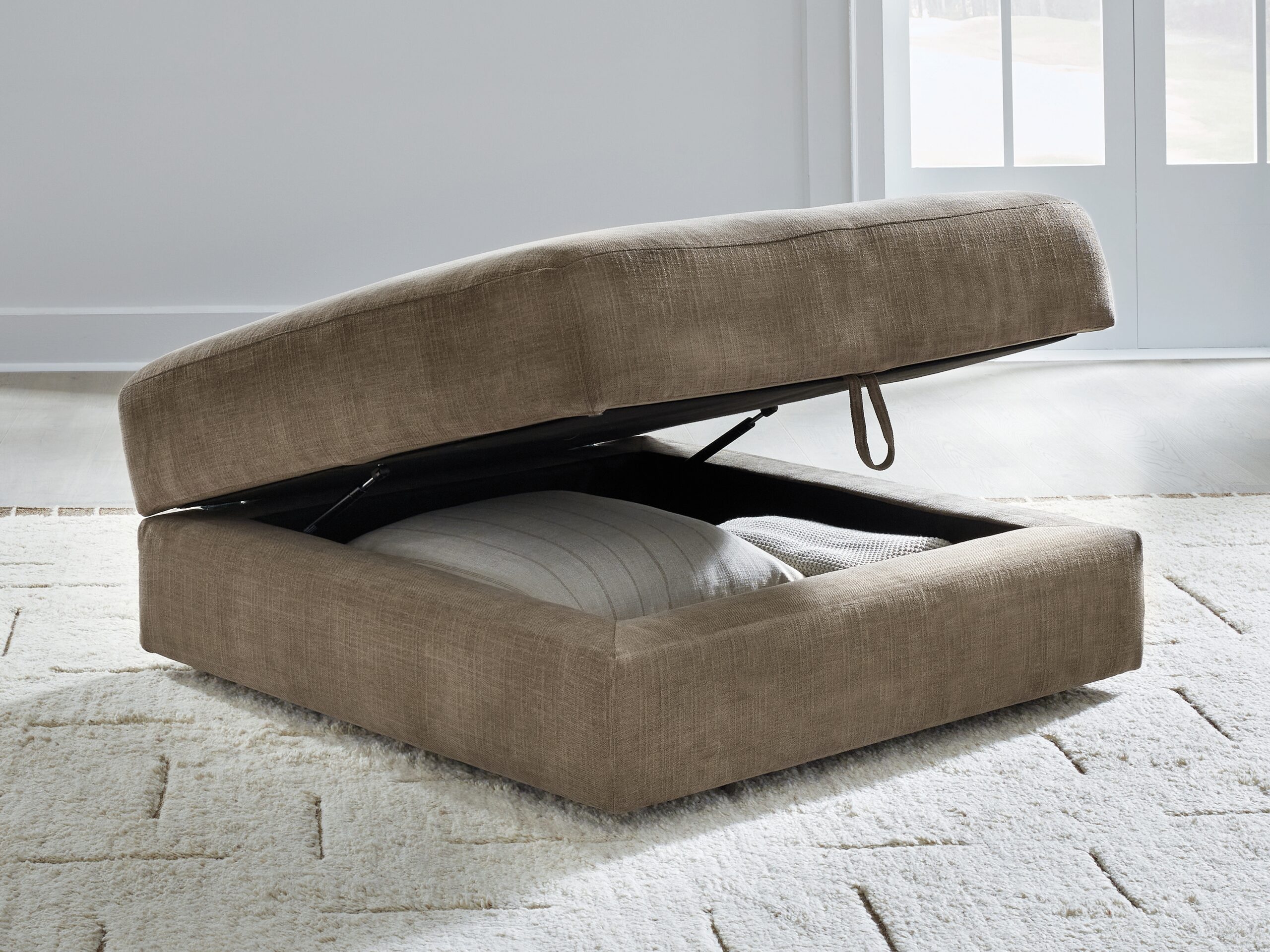 Camellia-Court - Ottoman With Storage - Coffee - Image 5