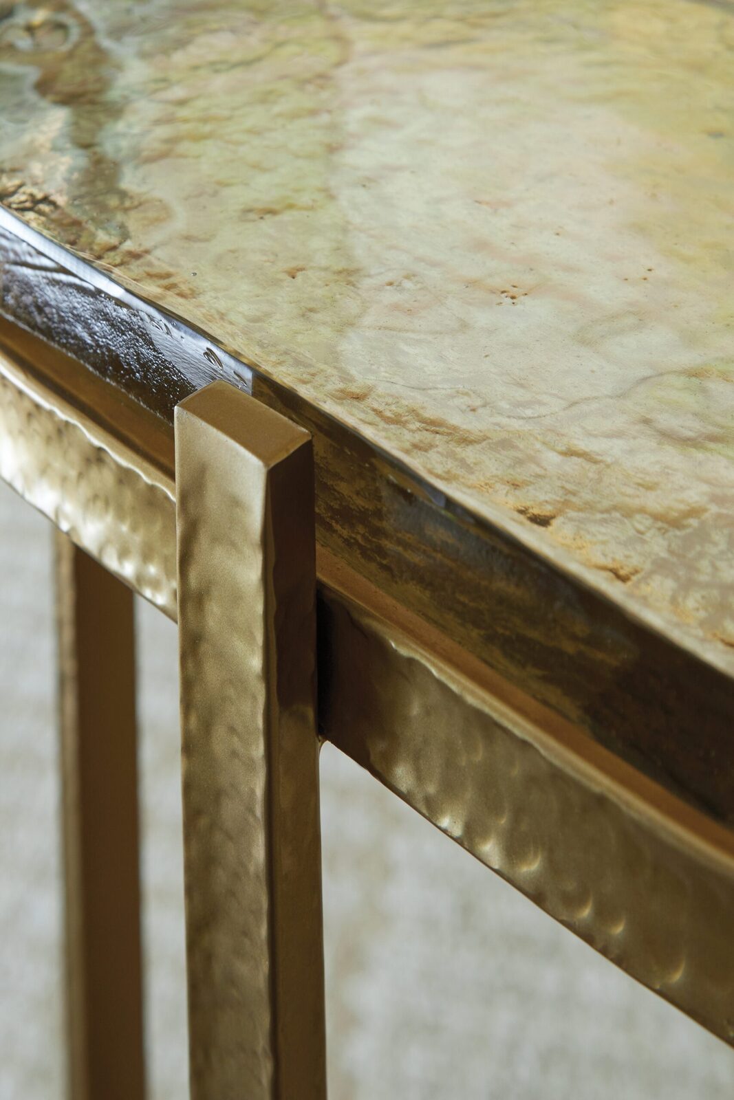 Porterville - Accent Table - Gold Finish - Image 5