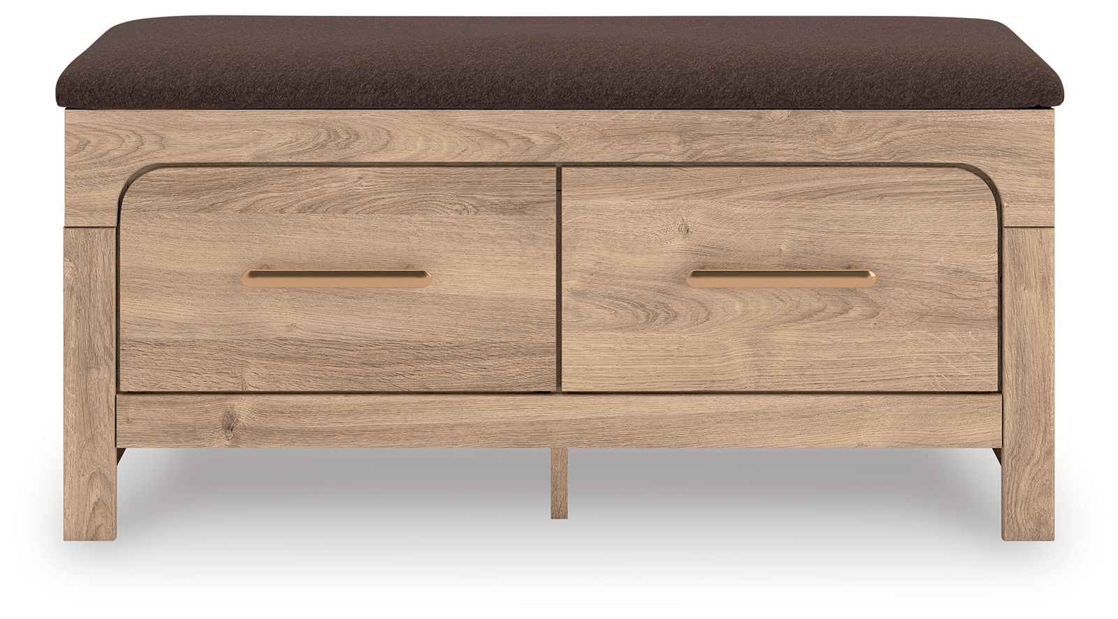 Kinlanni - Bedroom Upholstered Storage Bench - Tan / Brown - Image 5