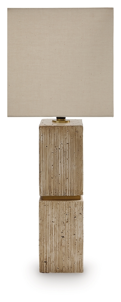 Laddner - Poly Table Lamp - Beige - Image 3