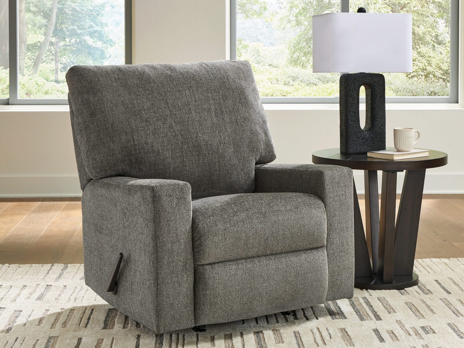 Clarington - Rocker Recliner - Greystone - Image 2