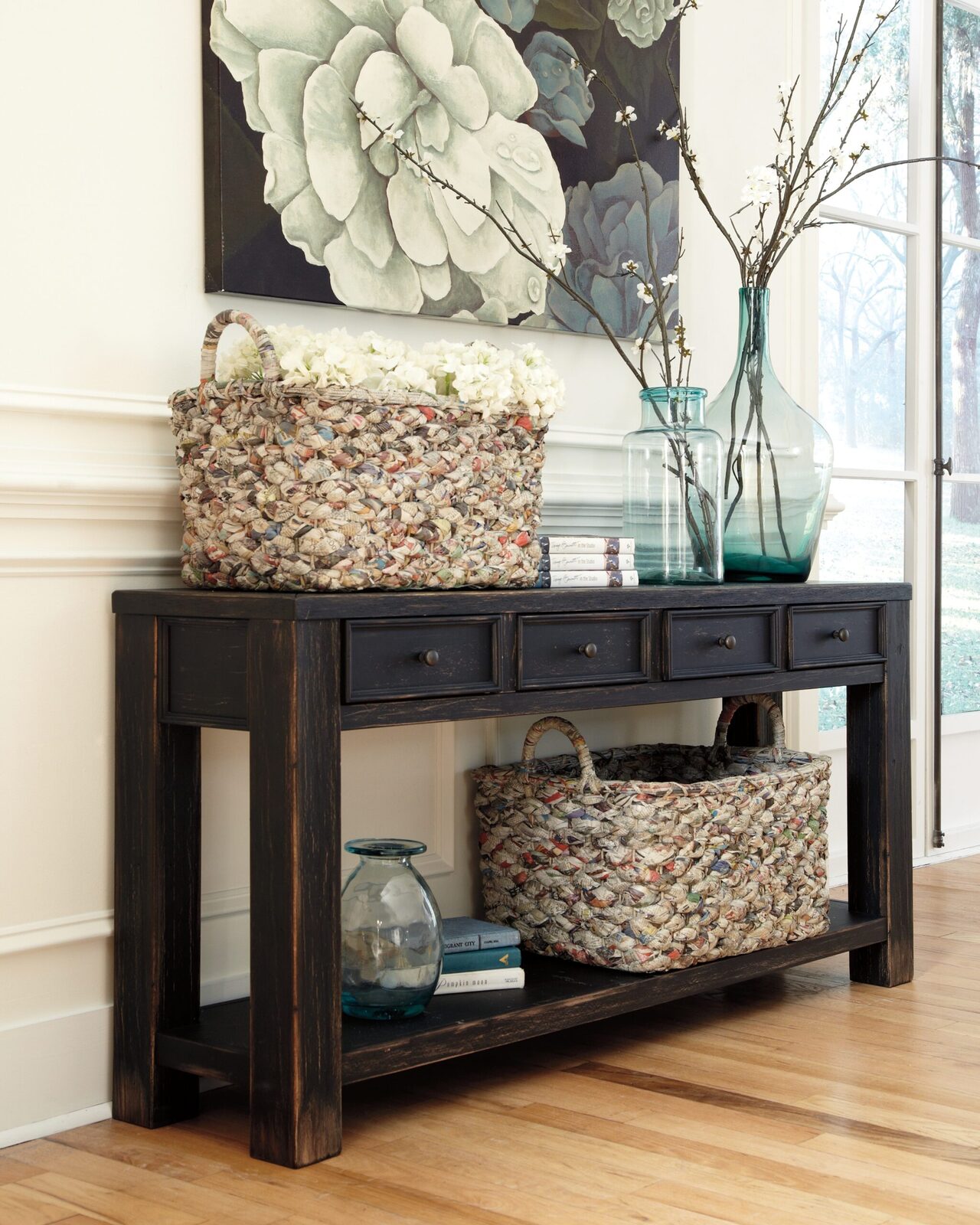 Gavelston - Sofa Table - Black - Image 3