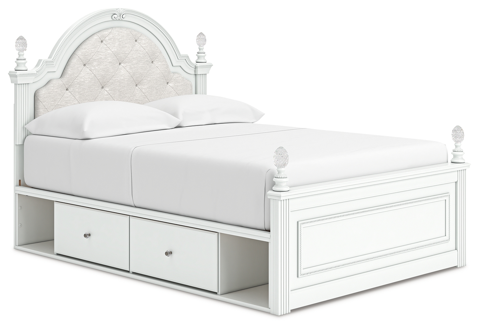 Kozlani - Upholstered Panel Storage Bed - Image 2
