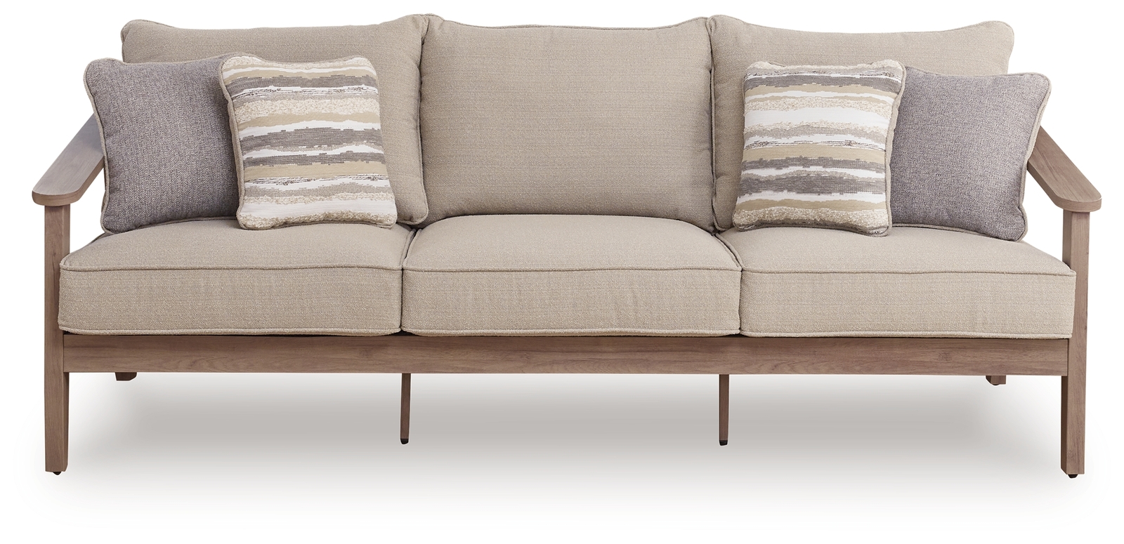 Harmony Headlands - Sofa With Cushion - Natural / Gray - Image 3