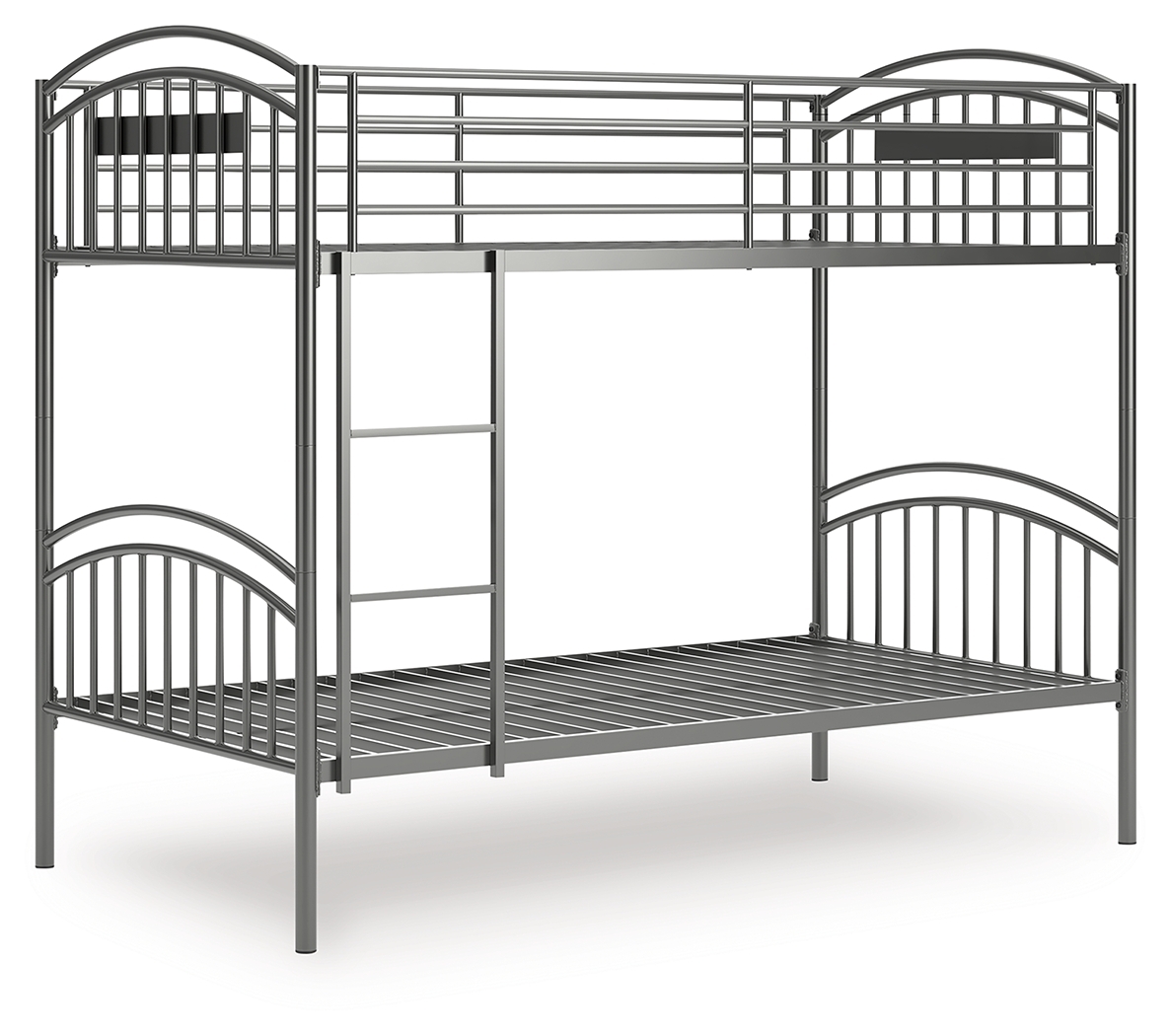 Lanceburg - Twin/Twin Bunk Bed With Ladder - Gray - Image 4