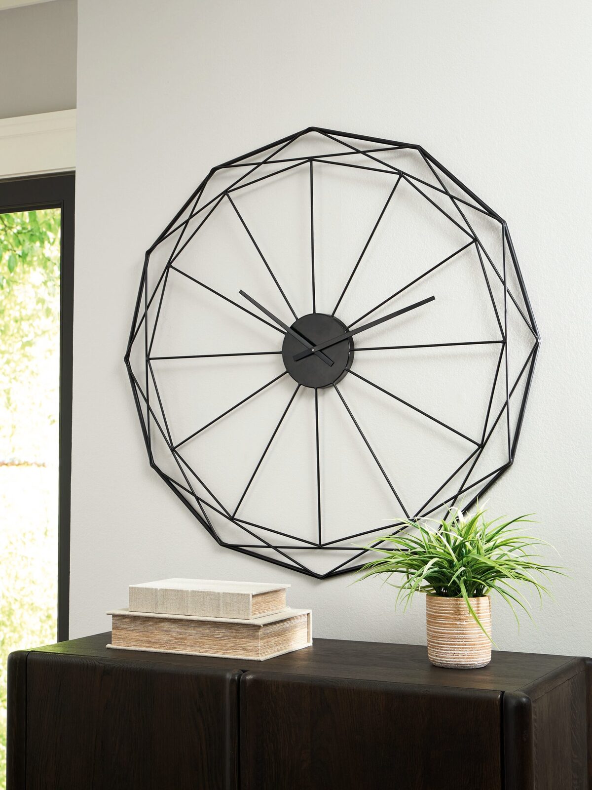 Arkthorne - Wall Clock - Black - Image 2