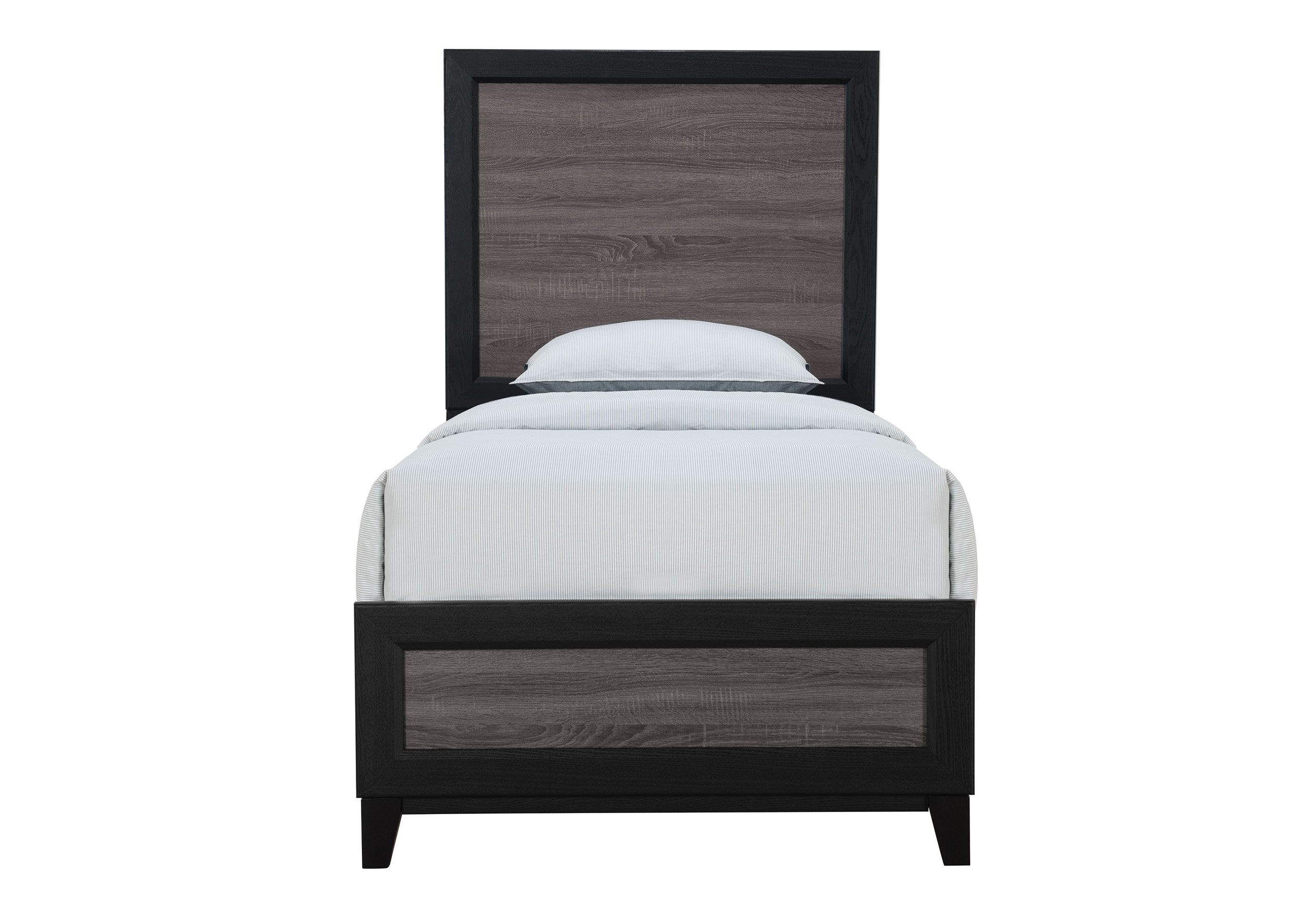 Lisbon - Bed - Gray / Black