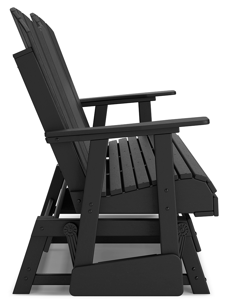 Hyland Wave - Glider Loveseat - Image 9