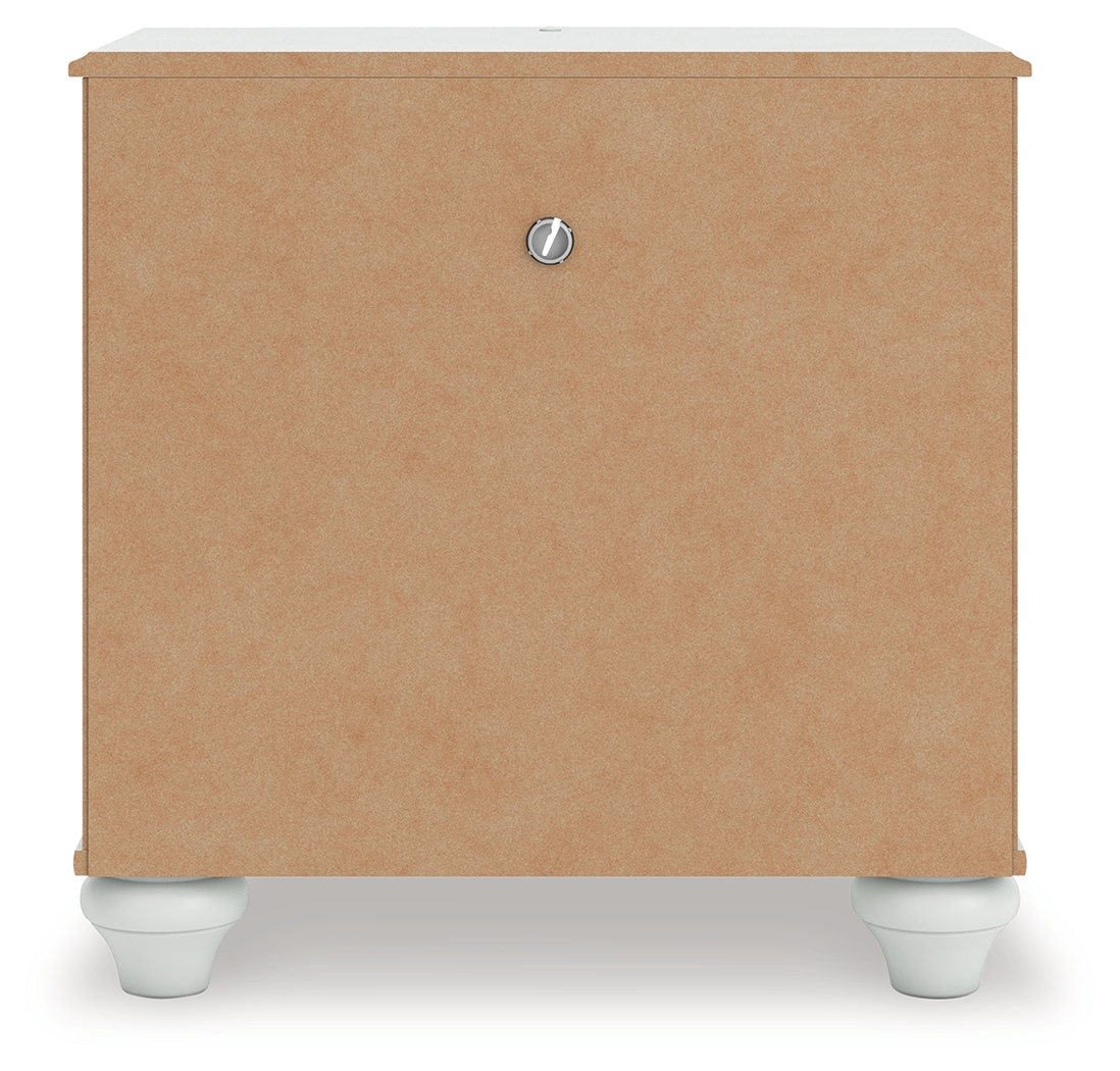 Kozlani - One Drawer Night Stand - White - Image 10