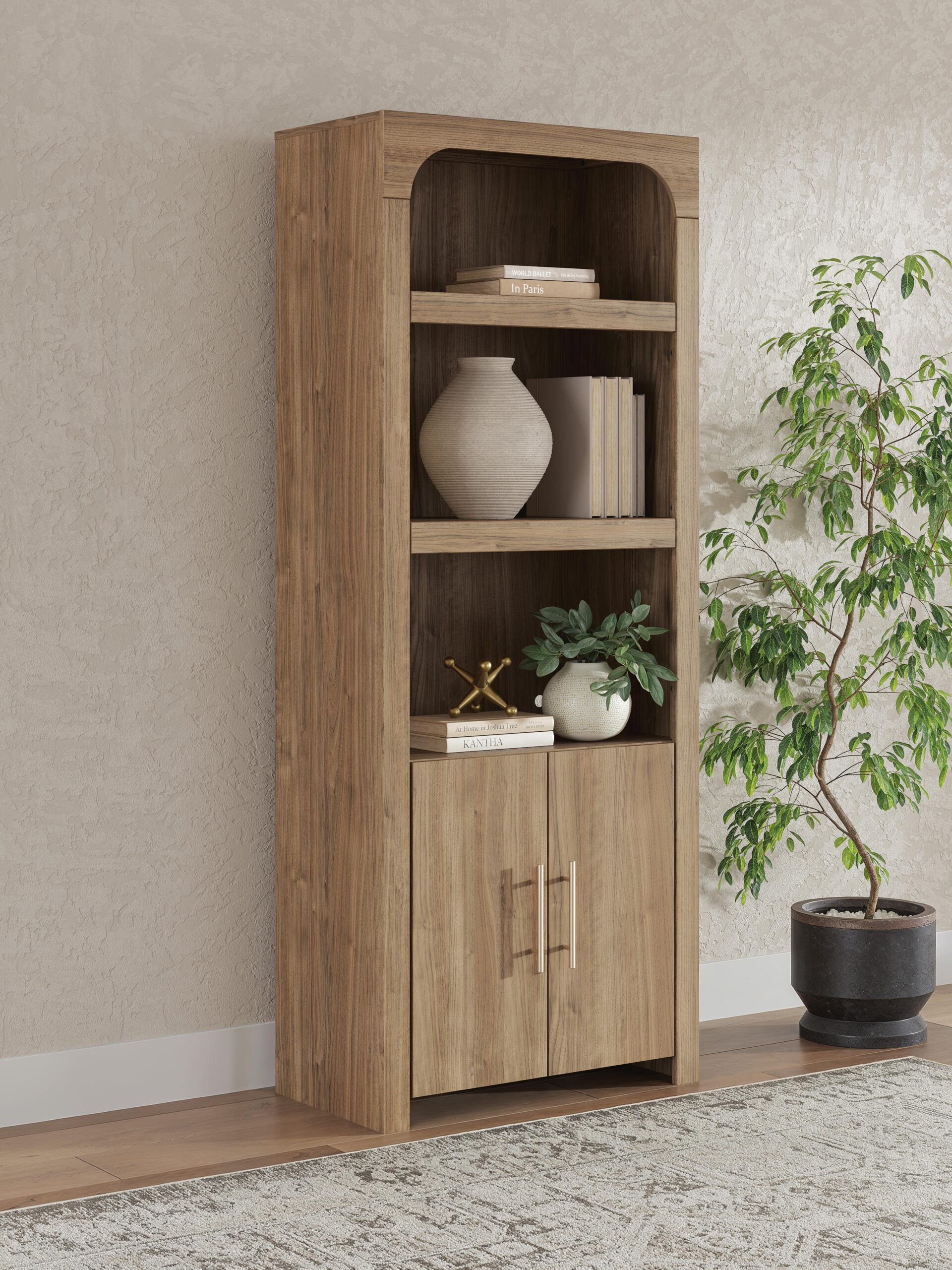 Dovander - Display Cabinet - Brown - Image 2