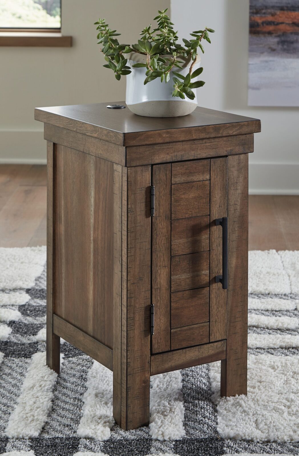 Moriville - Chair Side End Table - Grayish Brown - Image 2