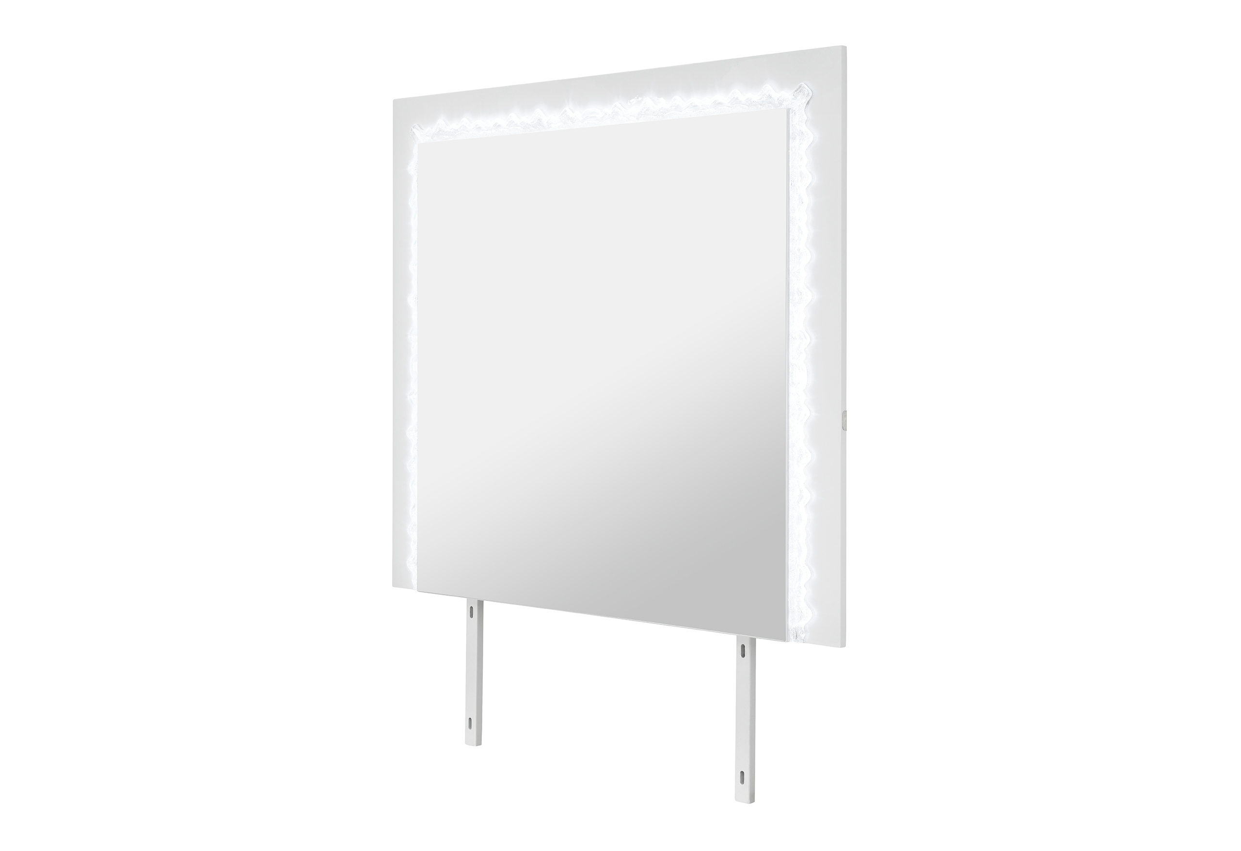 Naomi - Mirror With LED - Silver - Image 3