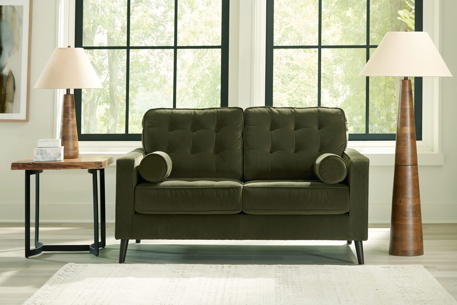 Reveon Lakes - Loveseat - Olive - Image 2