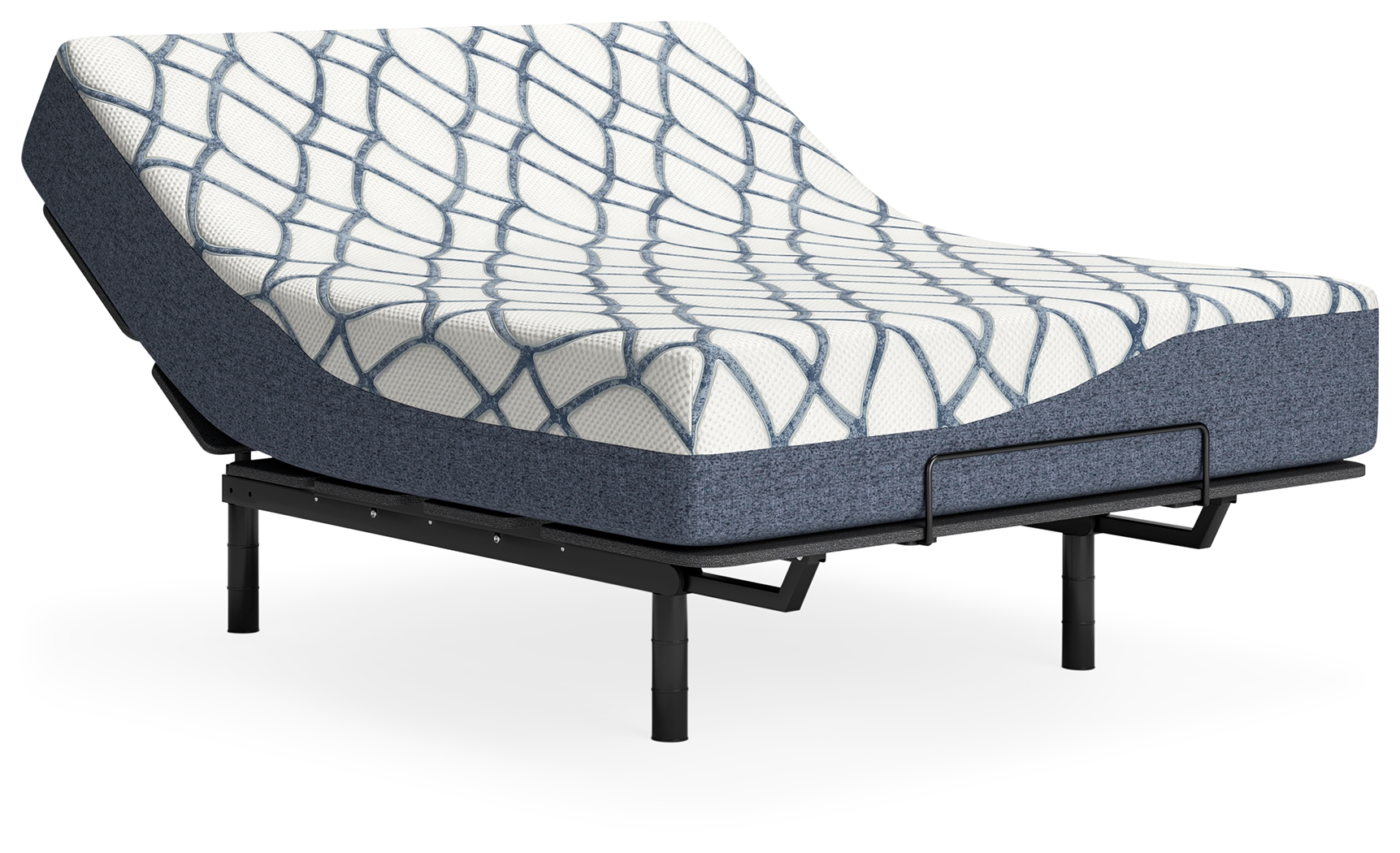12 Inch Chime Elite 2.0 - California King Mattress - White / Blue - Image 7