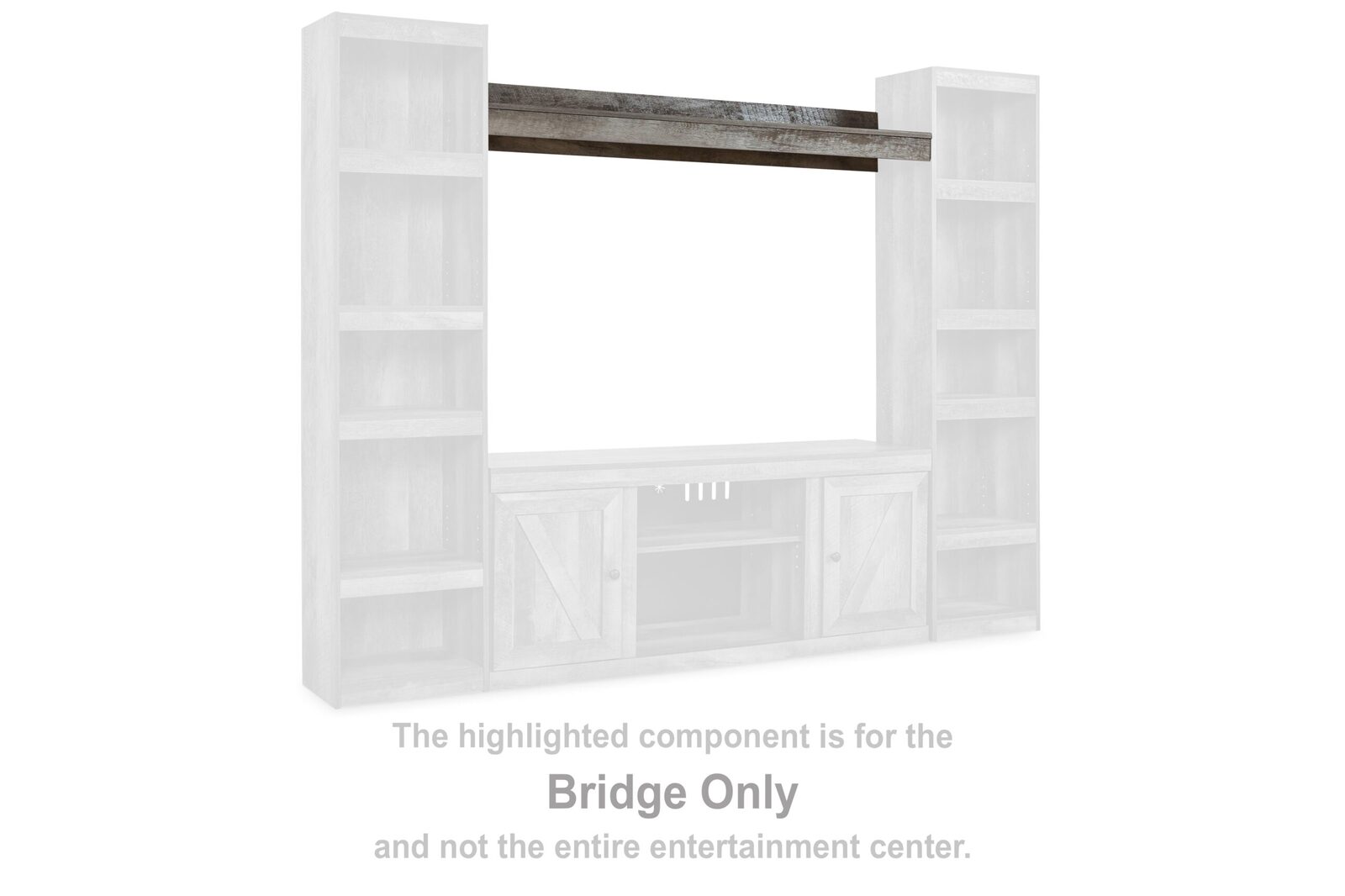 Wynnlow - Bridge 60” - Gray - Image 2