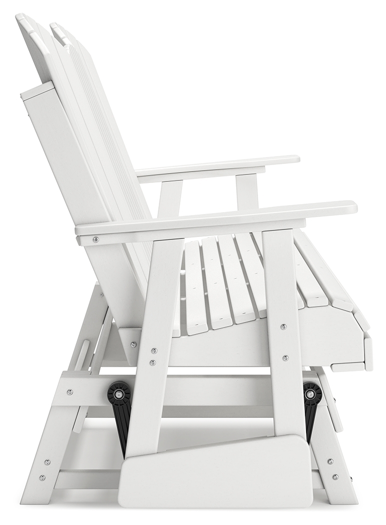 Hyland Wave - Glider Loveseat - Image 25