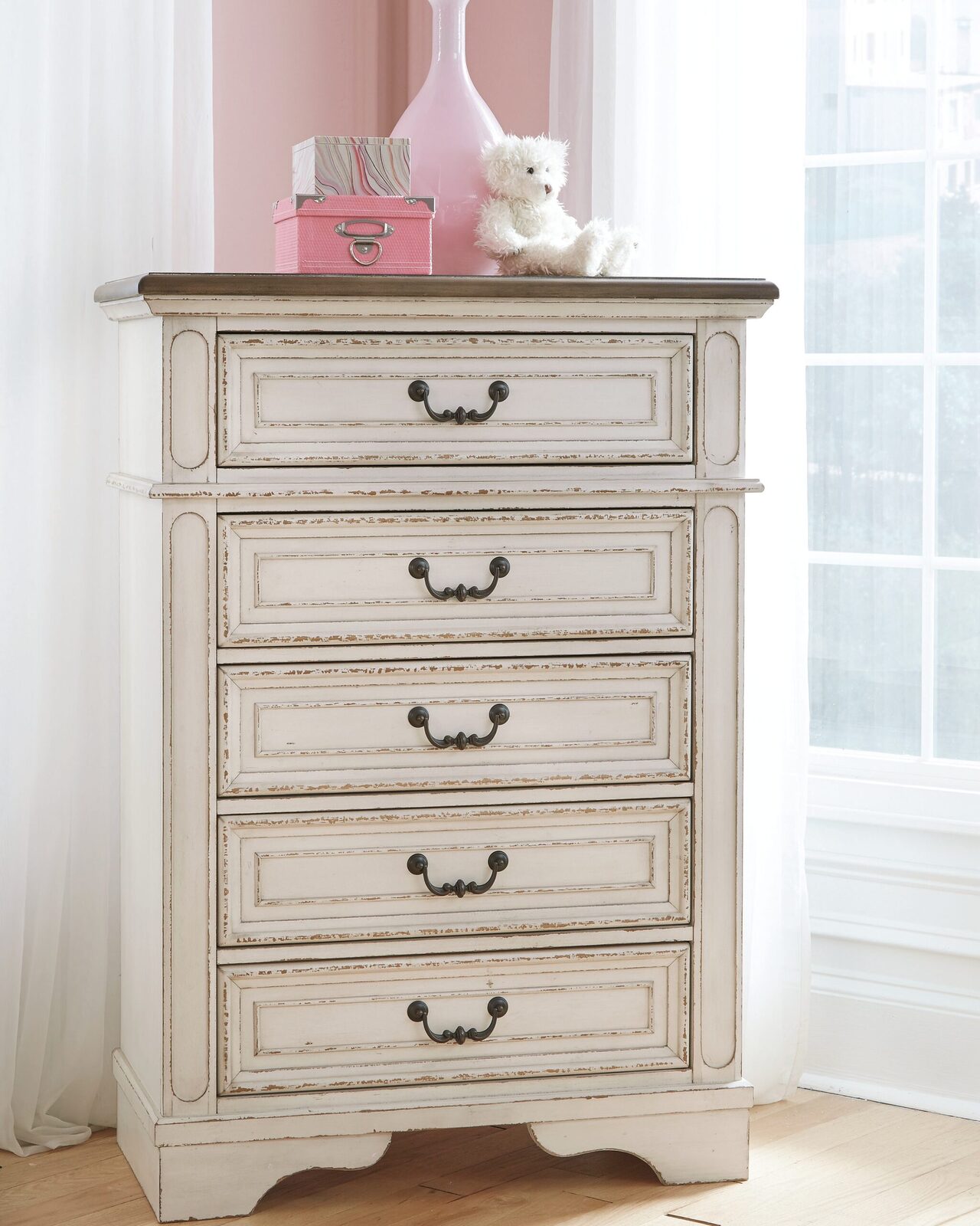Realyn - Chest - Chipped White - Image 2