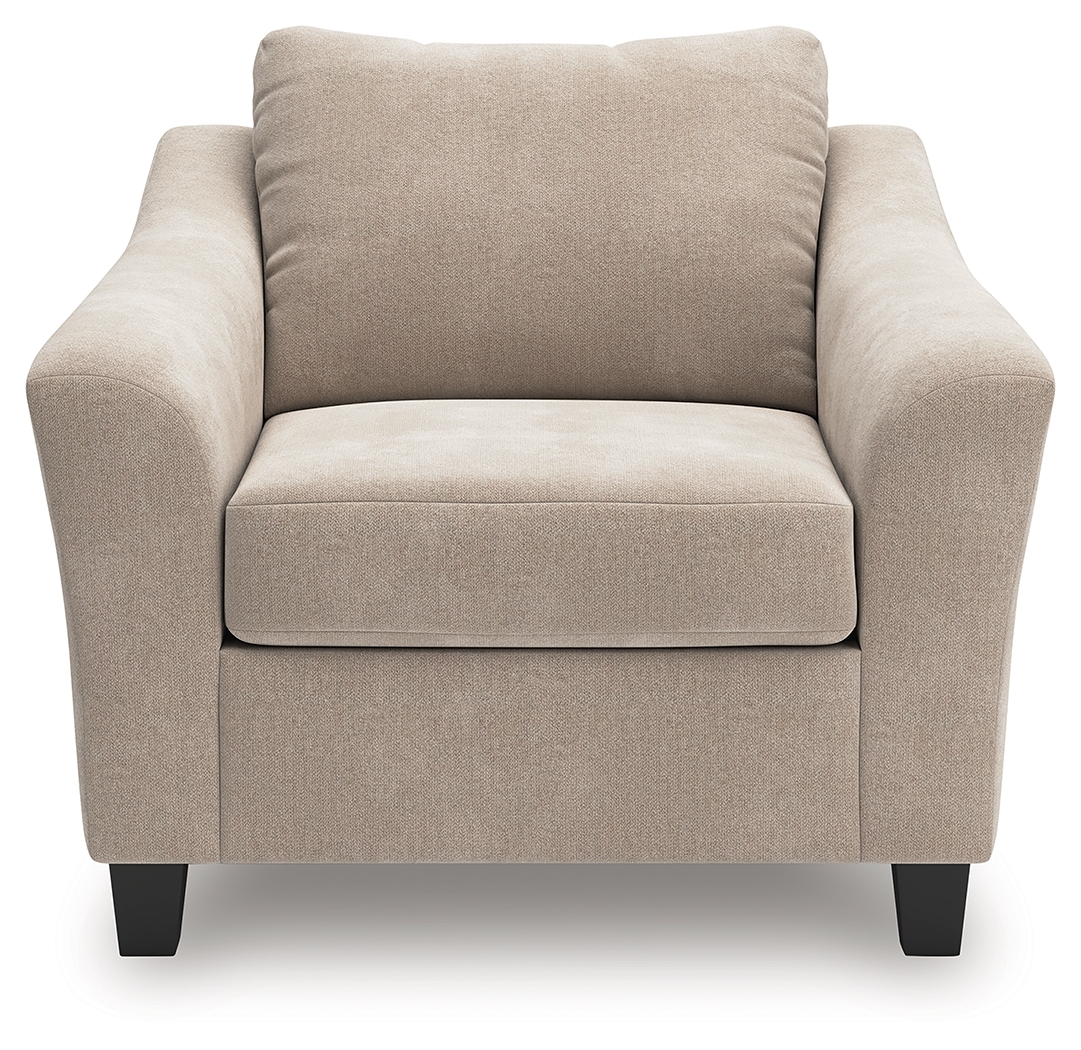 Willarae - Chair And A Half - Taupe - Image 3