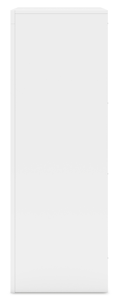 Binterglen - Five Drawer Chest - White - Image 7