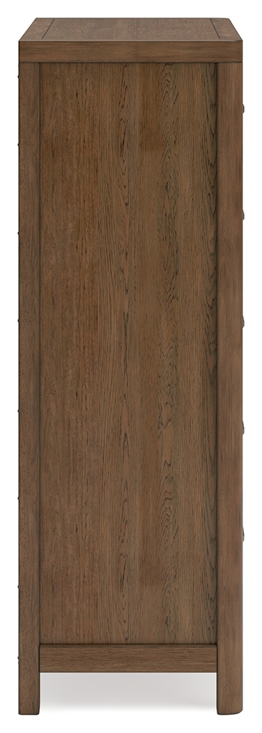 Cabalynn - Five Drawer Chest - Light Brown - Image 7