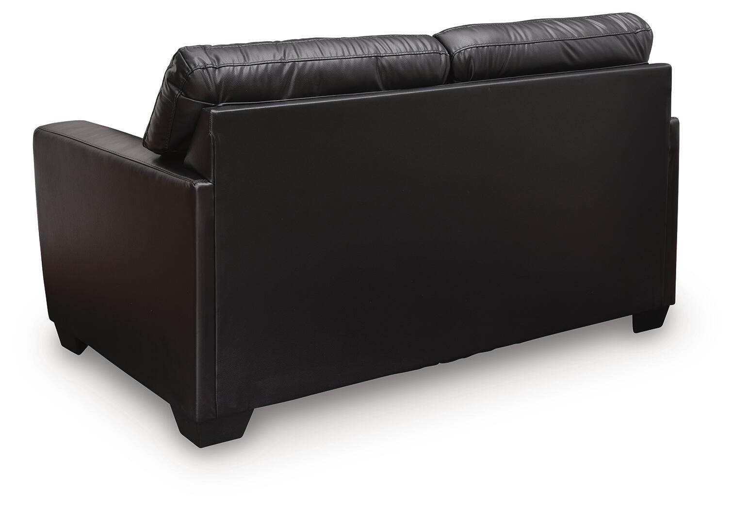 Glennbre - Loveseat - Midnight - Image 4