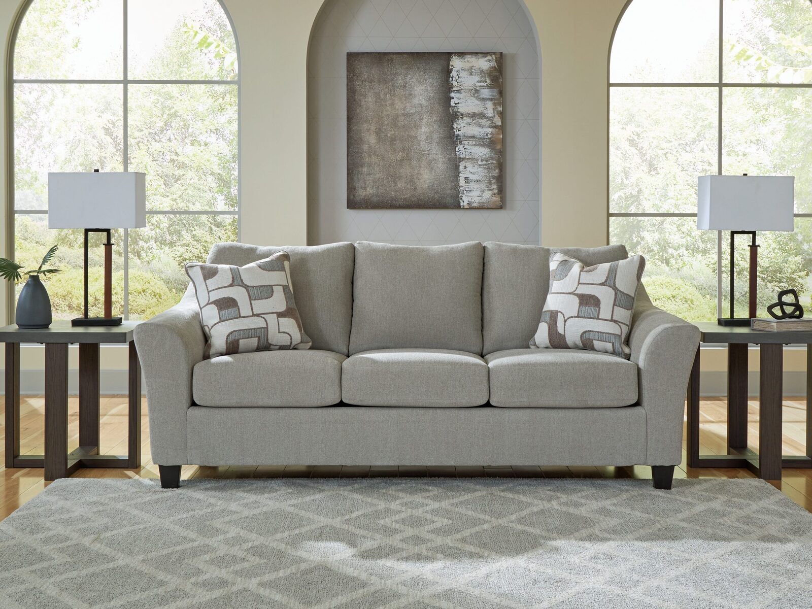 Willarae - Queen Sofa Sleeper - Taupe - Image 5