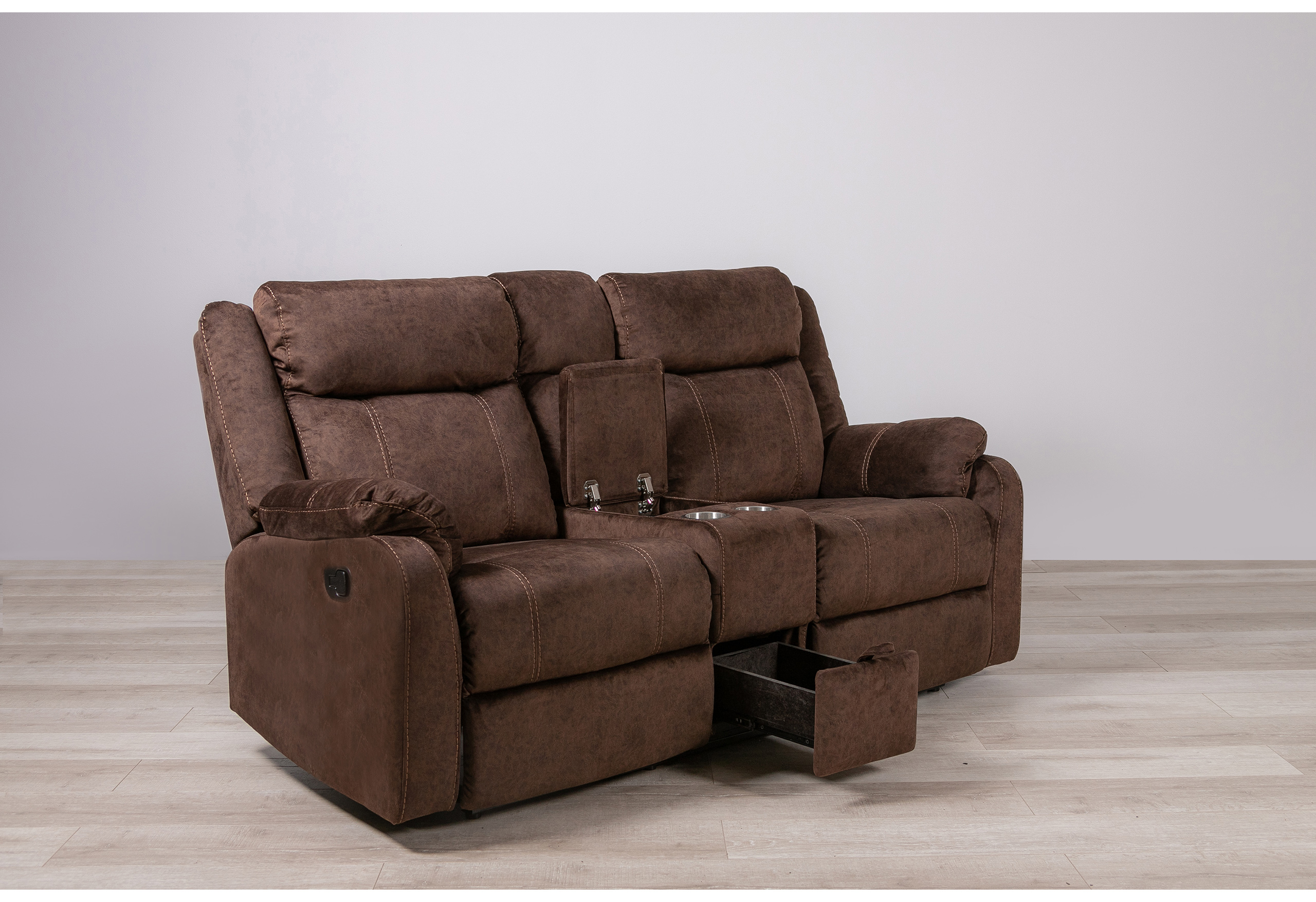 U7303 - Console Power Recliner Loveseat