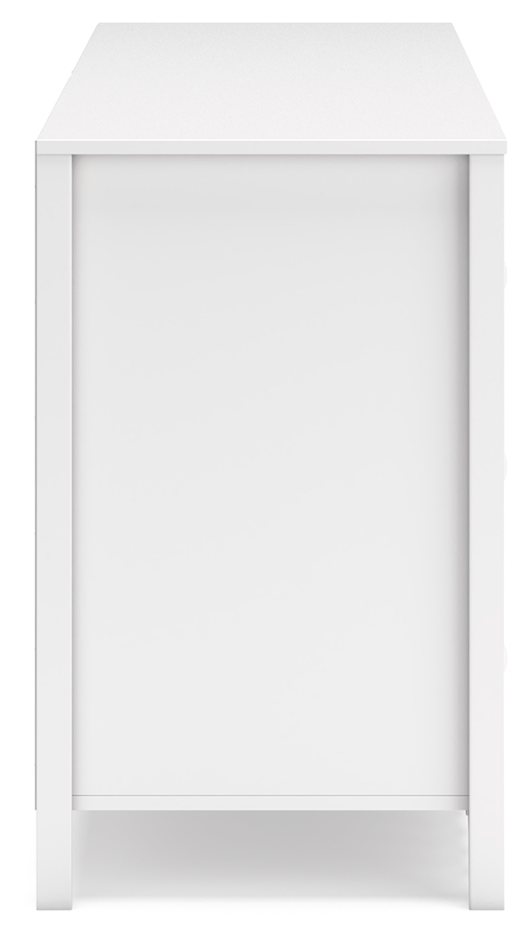 Hallityn - Six Drawer Dresser - White - Image 9