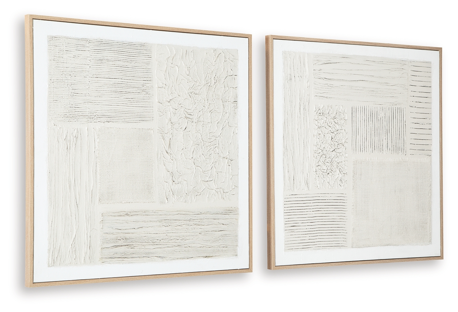Andorfield - Wall Art Set (Set of 2) - Beige / Black / White - Image 3
