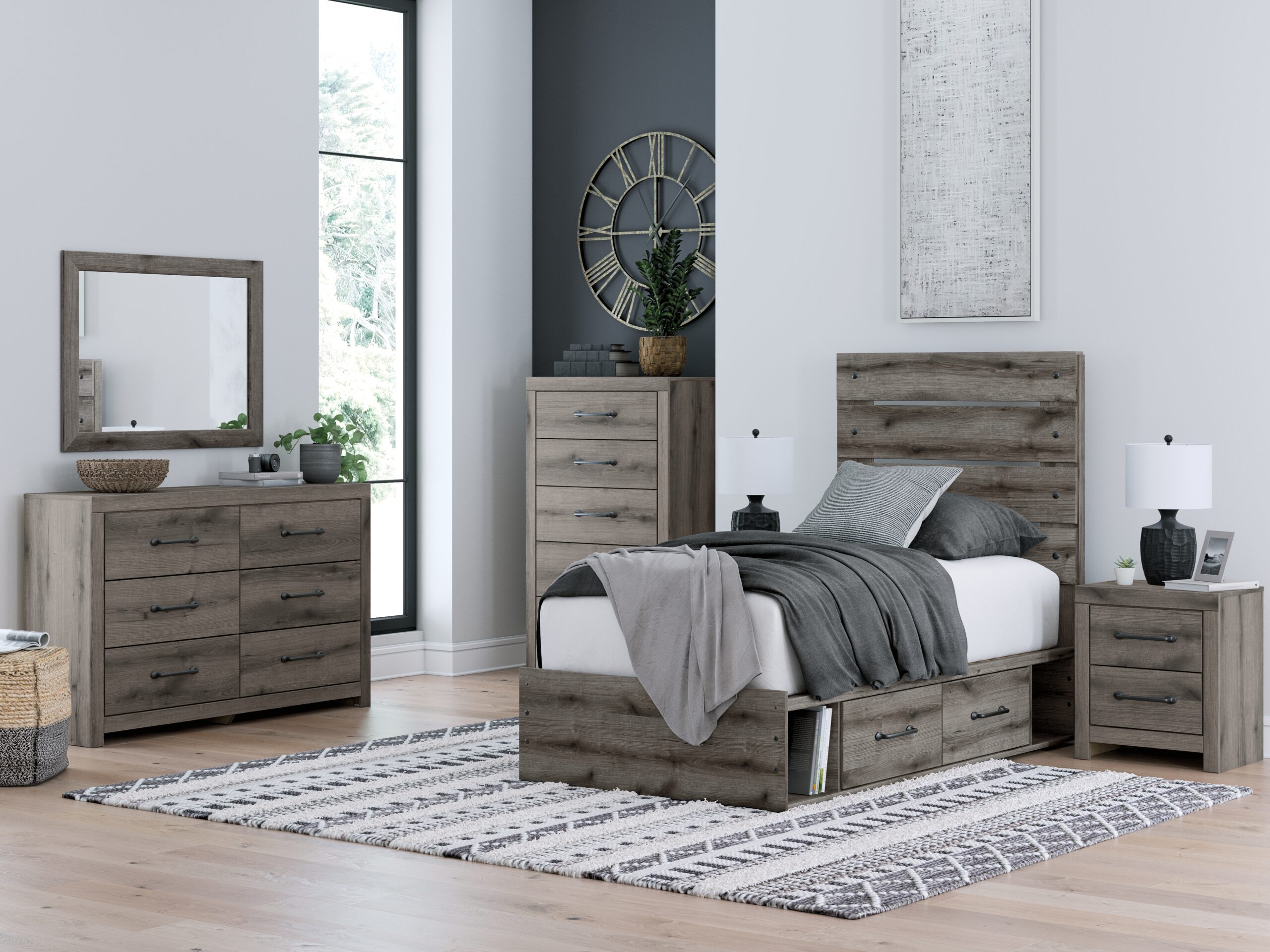 Graystorm - Panel Storage Bed - Image 24