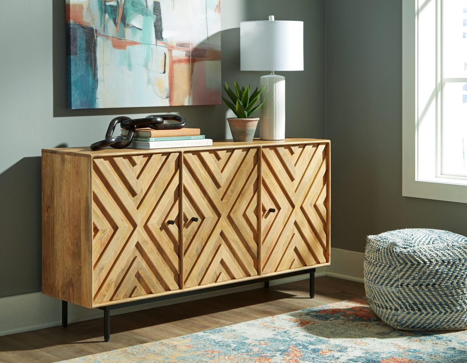 Cadewick - Accent Cabinet - Natural - Image 2