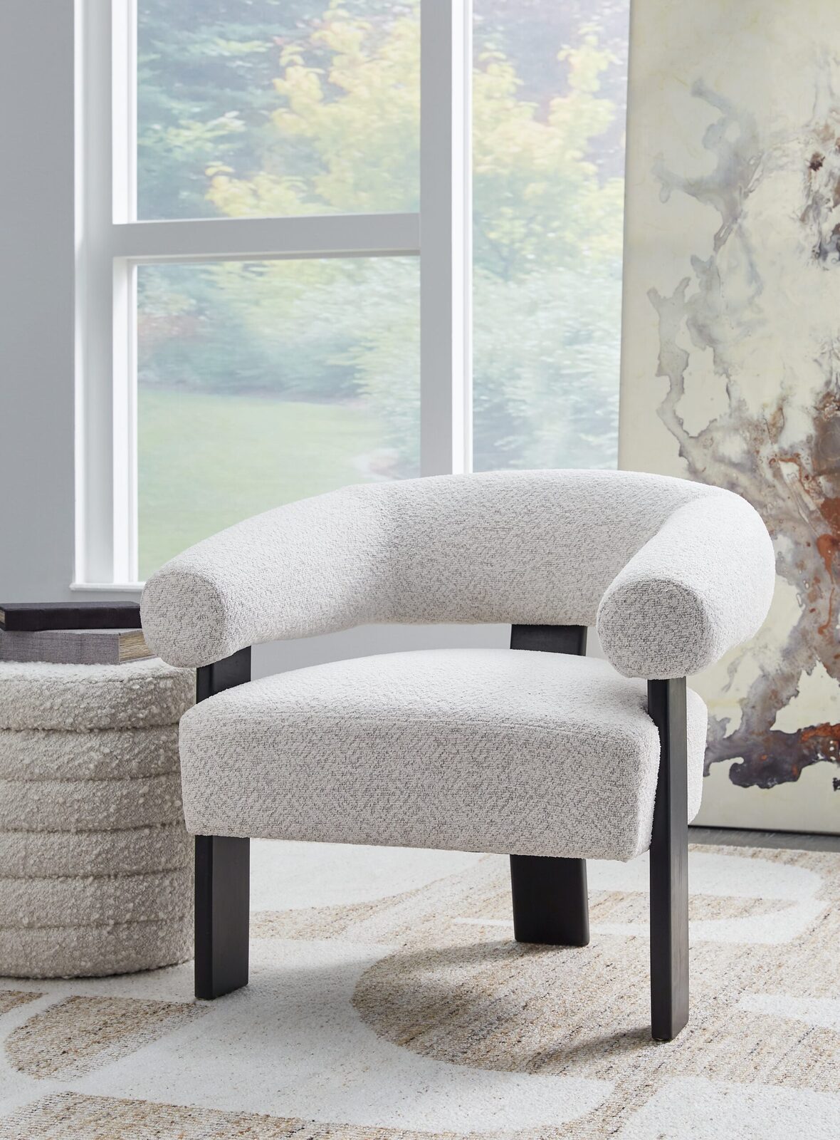 Dultish - Accent Chair - Snow - Image 2