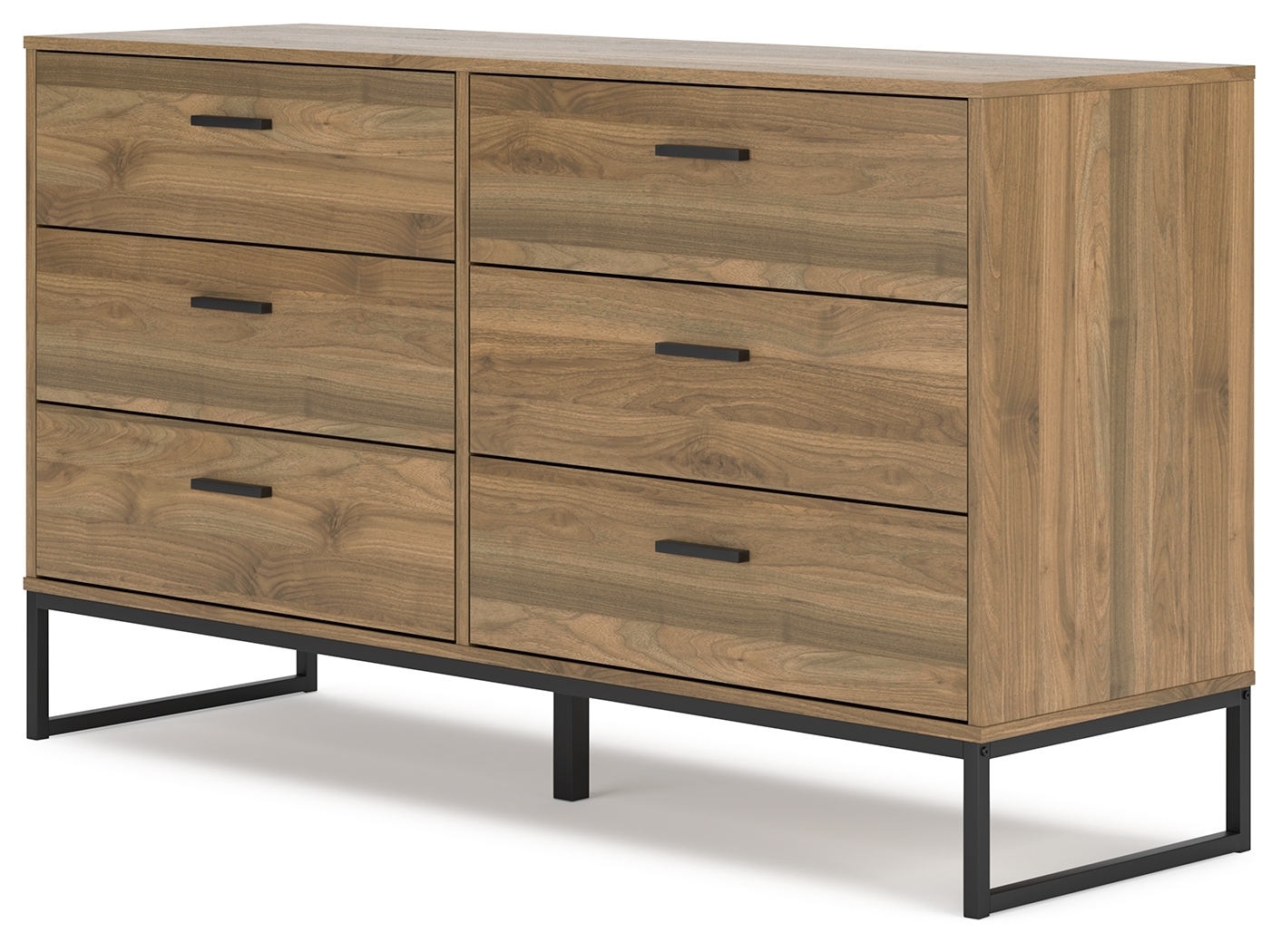 Deanlow - Six Drawer Dresser - Honey - Image 3