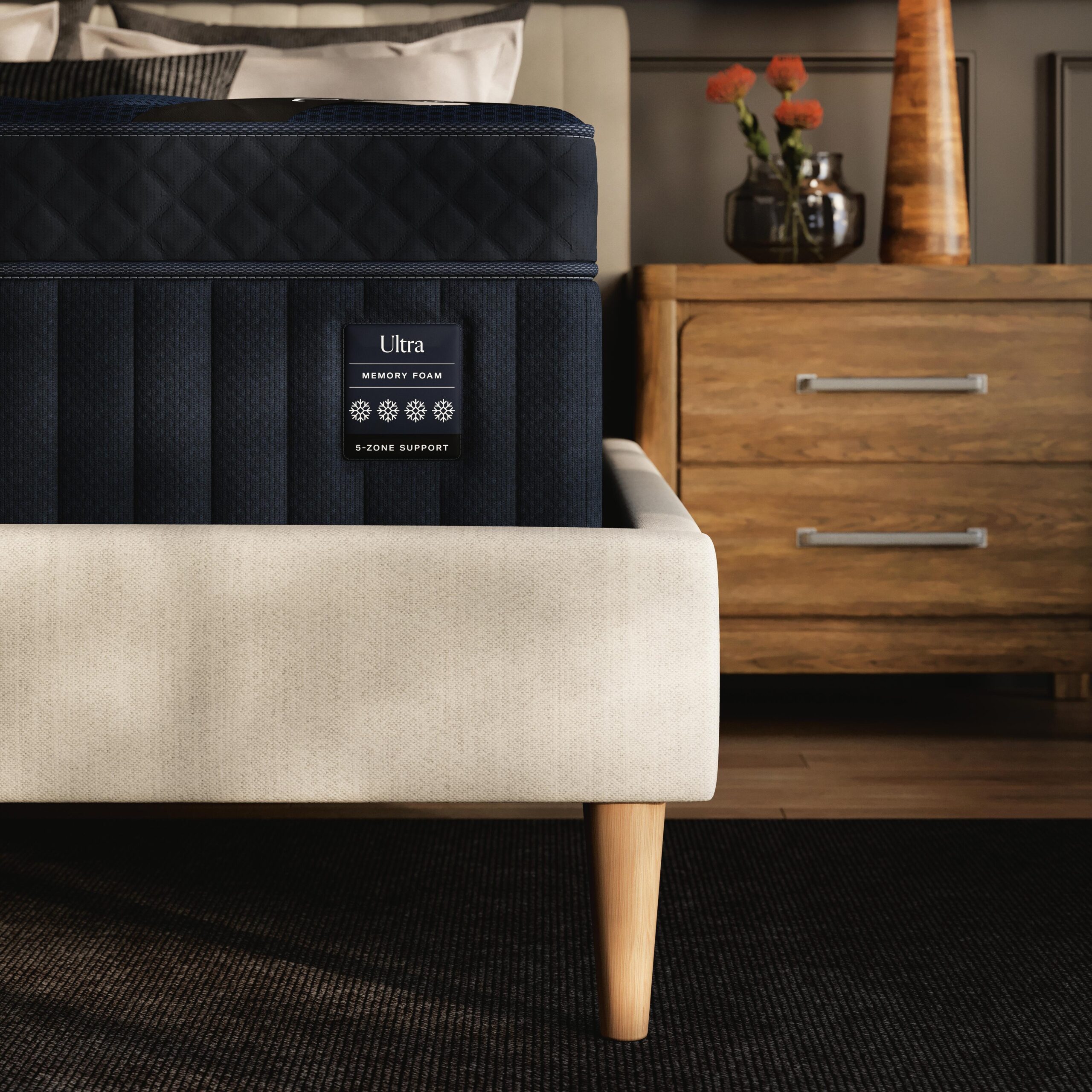 Dreamcloud Ultra Memory Foam - Queen Mattress - Blue - Image 11