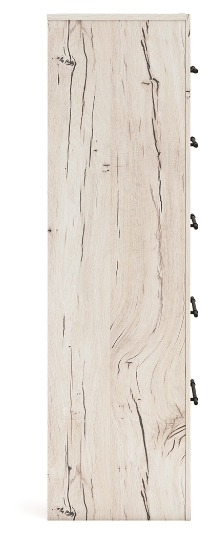 Lawroy - Five Drawer Chest - Light Natural - Image 7