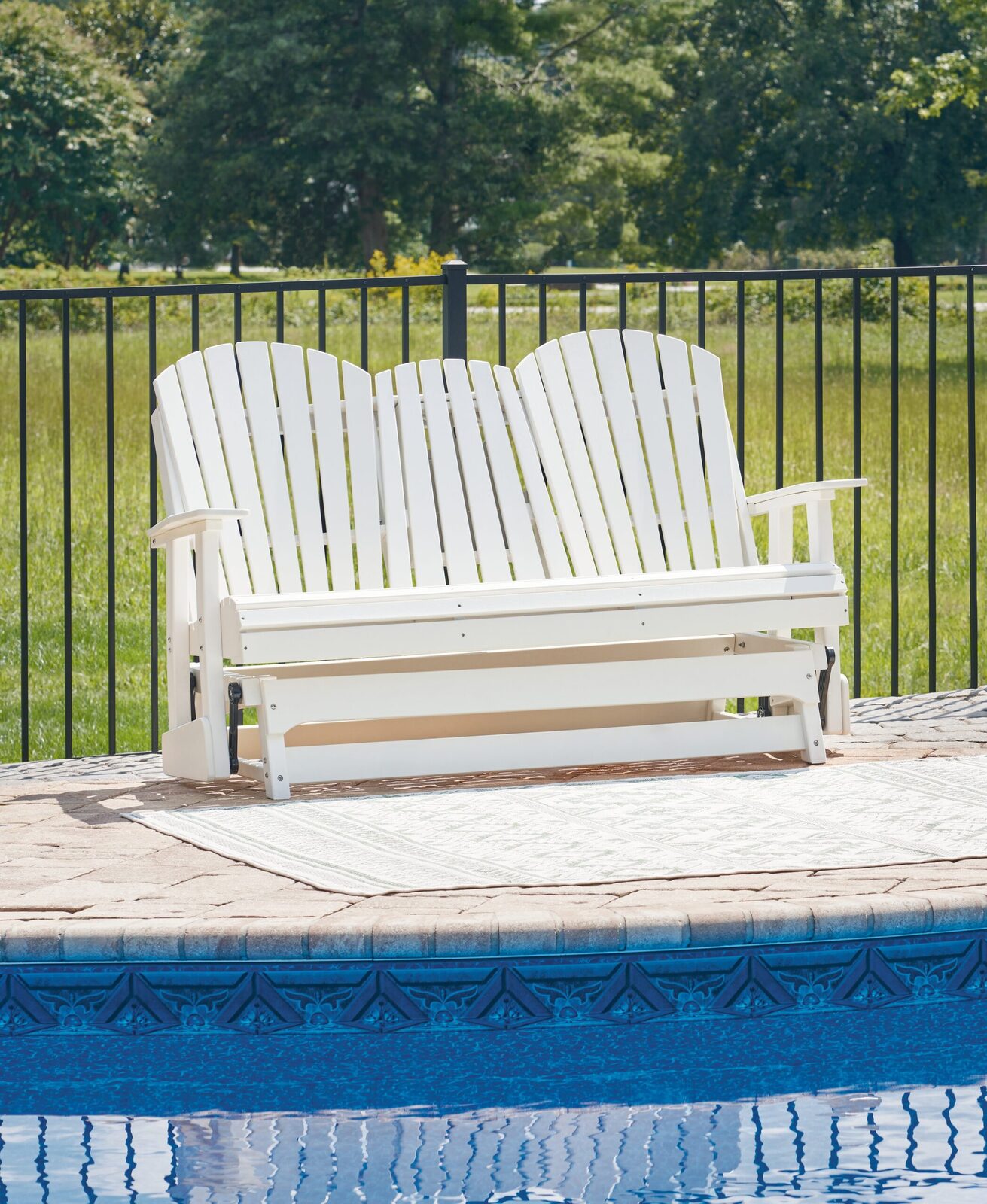 Hyland Wave - Glider Loveseat - Image 18