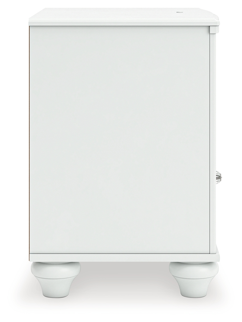 Kozlani - One Drawer Night Stand - White - Image 9
