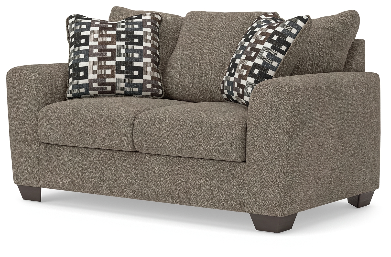 Triston-Peaks - Loveseat - Suede - Image 4