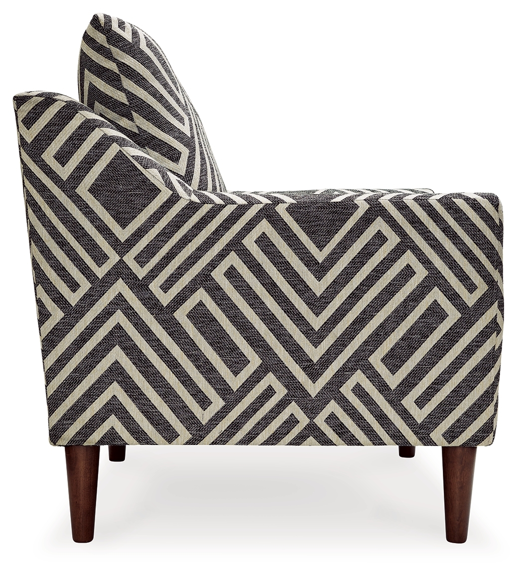 Morrilton Next-Gen Nuvella - Accent Chair - Natural / Charcoal - Image 4