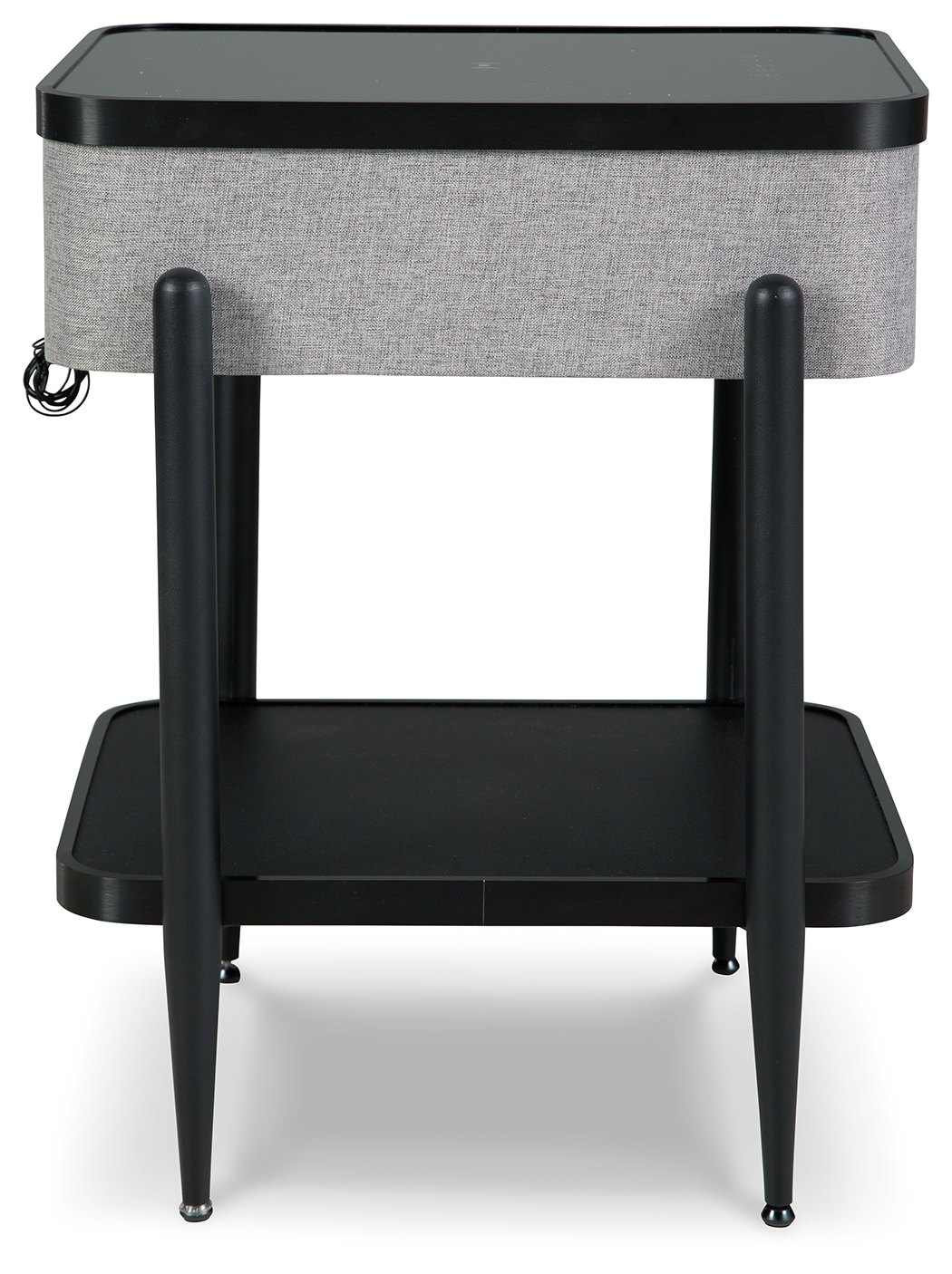 Jorvalee - Accent Table with Speaker - Gray / Black - Image 4