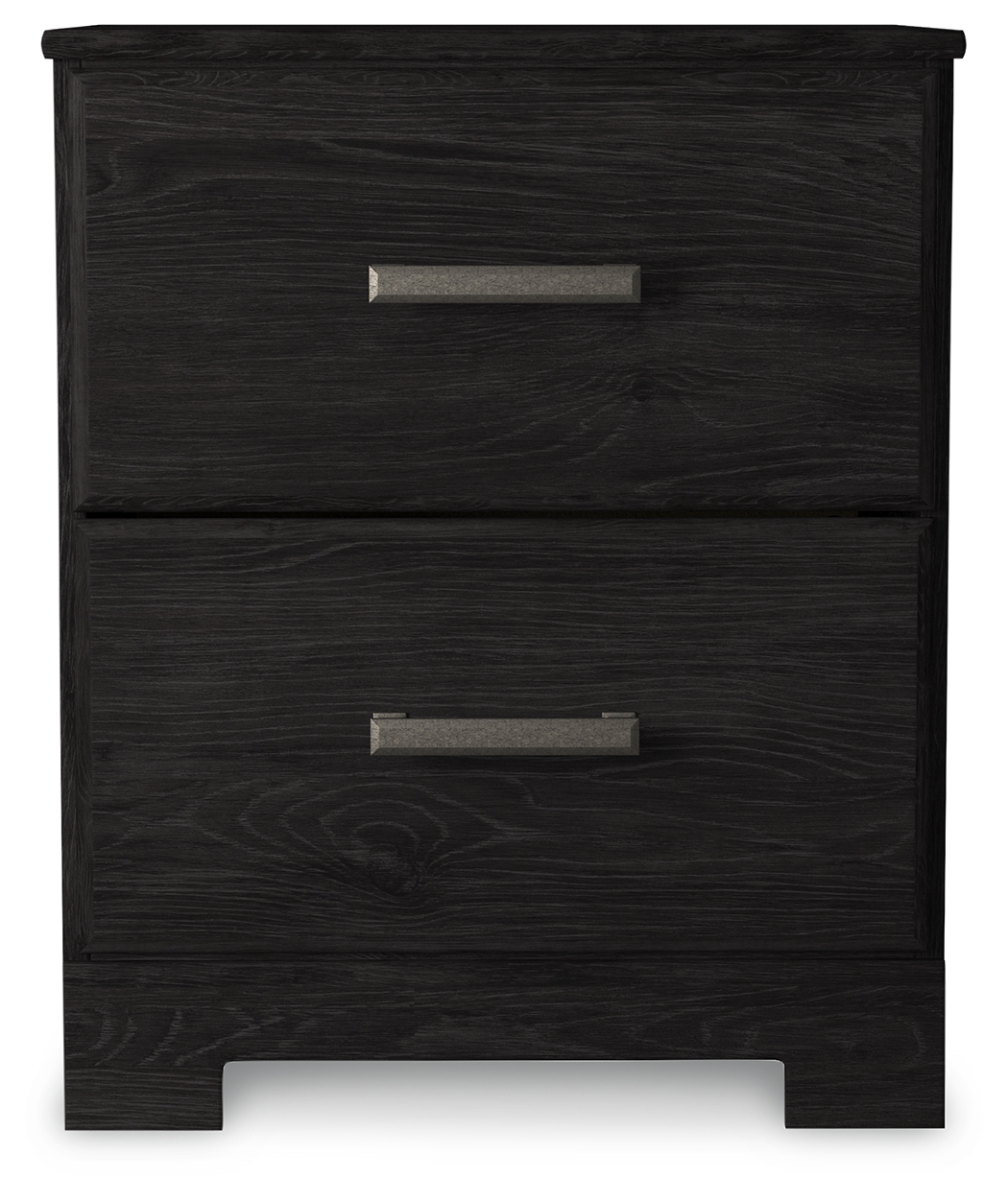 Belachime - Two Drawer Night Stand - Charcoal - Image 4