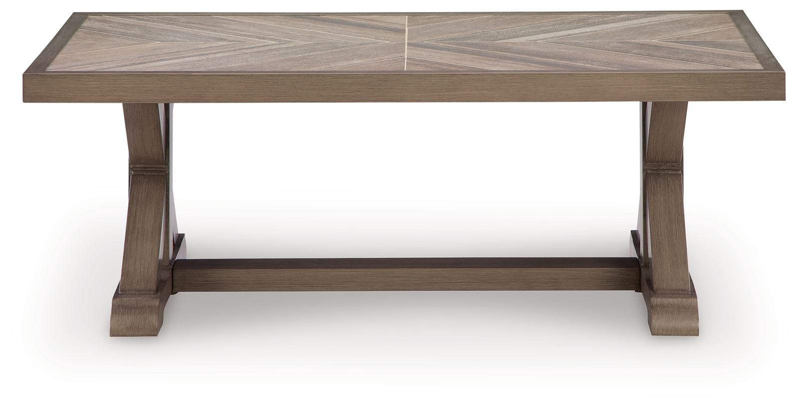 Laguna Heights - Rectangular Cocktail Table - Beige - Image 3