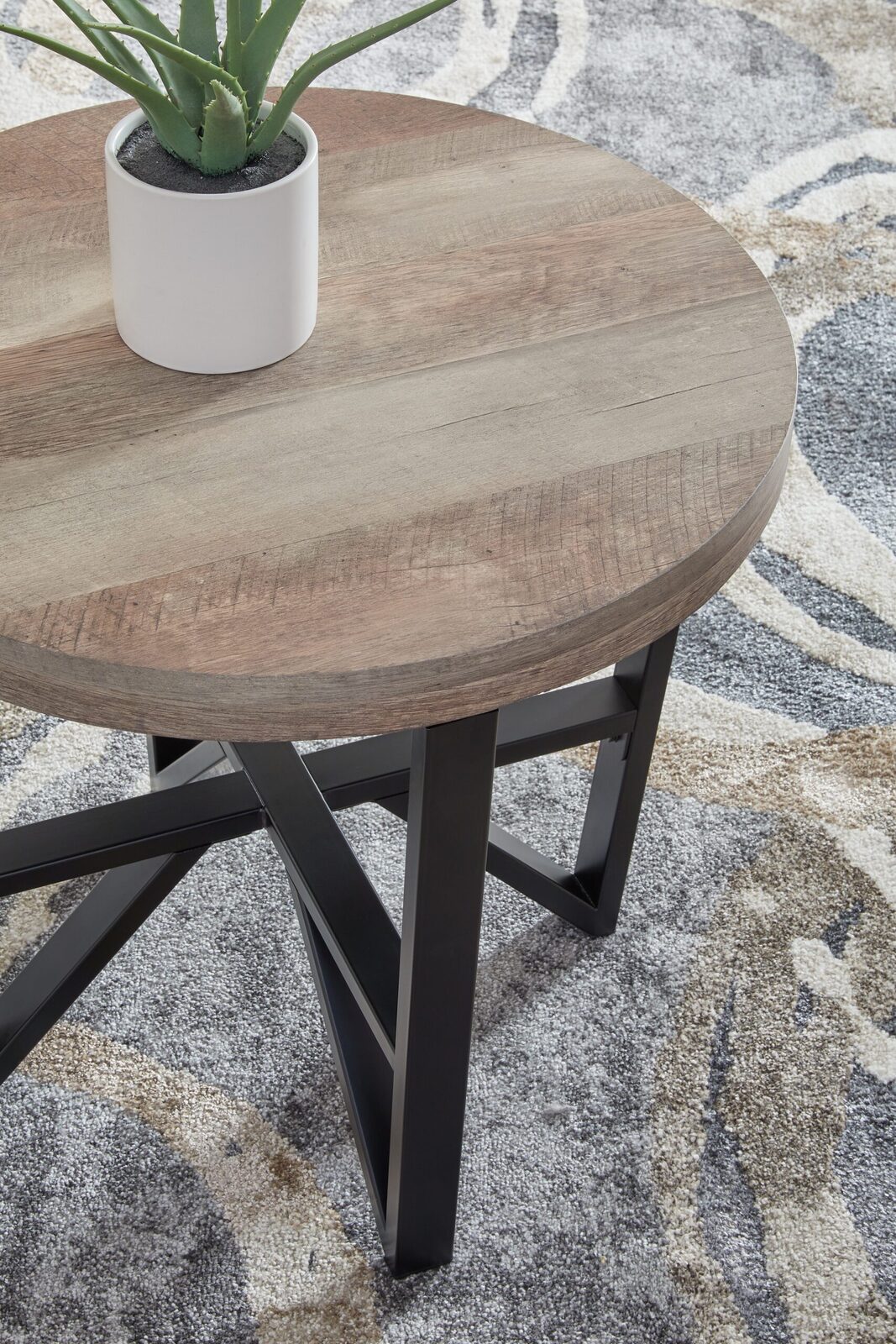 Deanlee - Occasional Table Set (Set of 3) - Grayish Brown / Black - Image 5