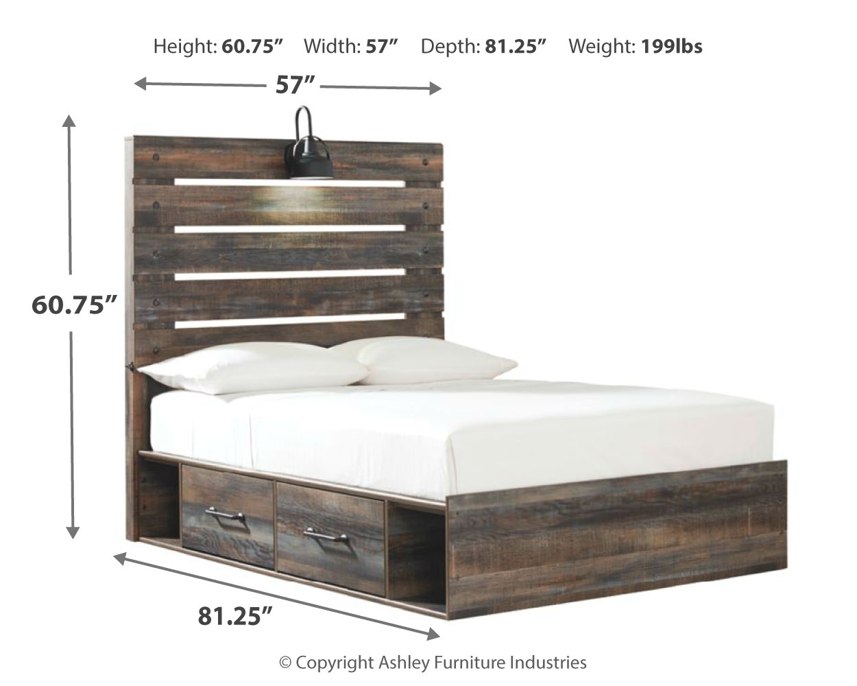 Drystan - Panel Bed - Image 37