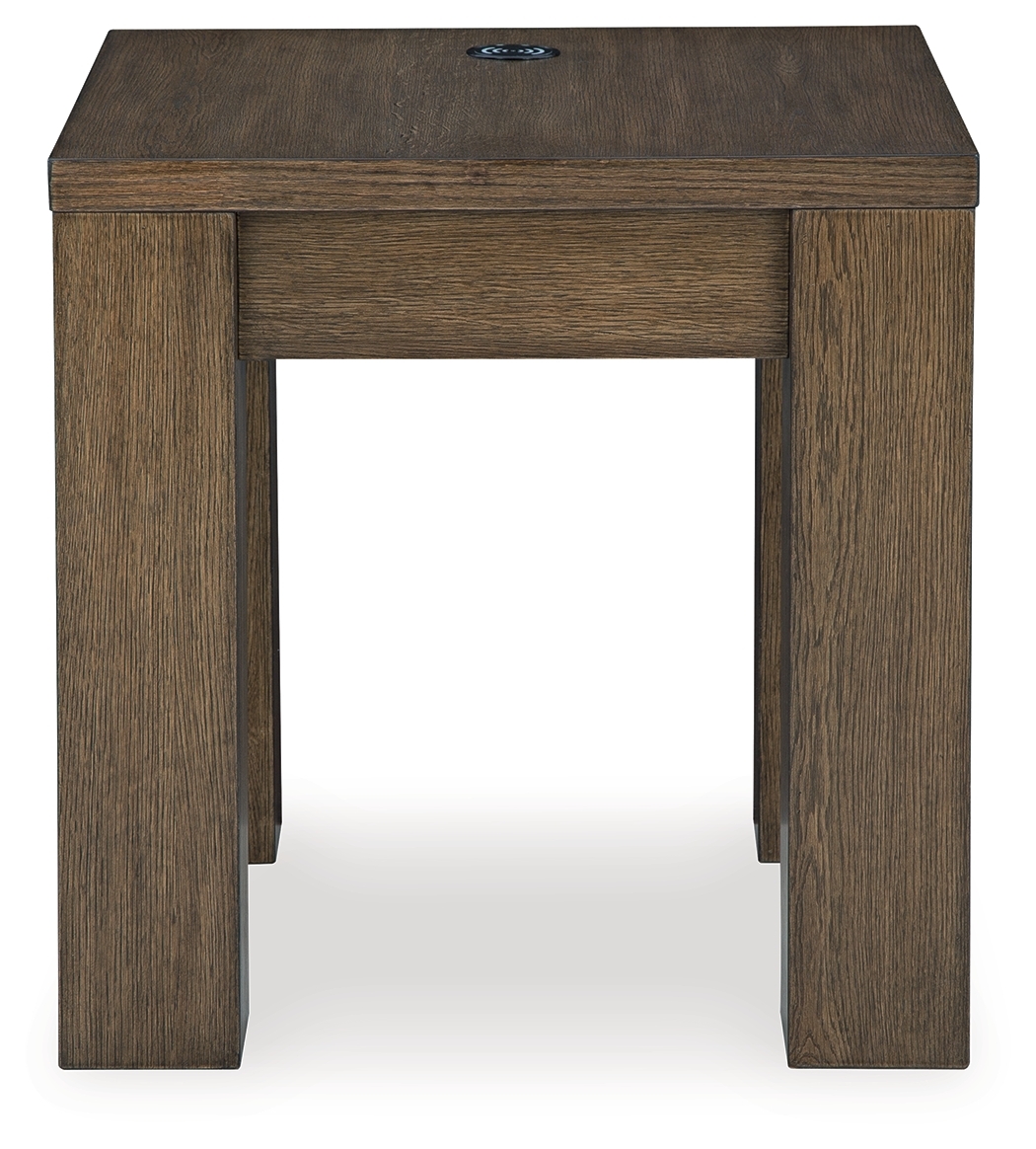 Rosswain - Square End Table - Warm Brown - Image 3